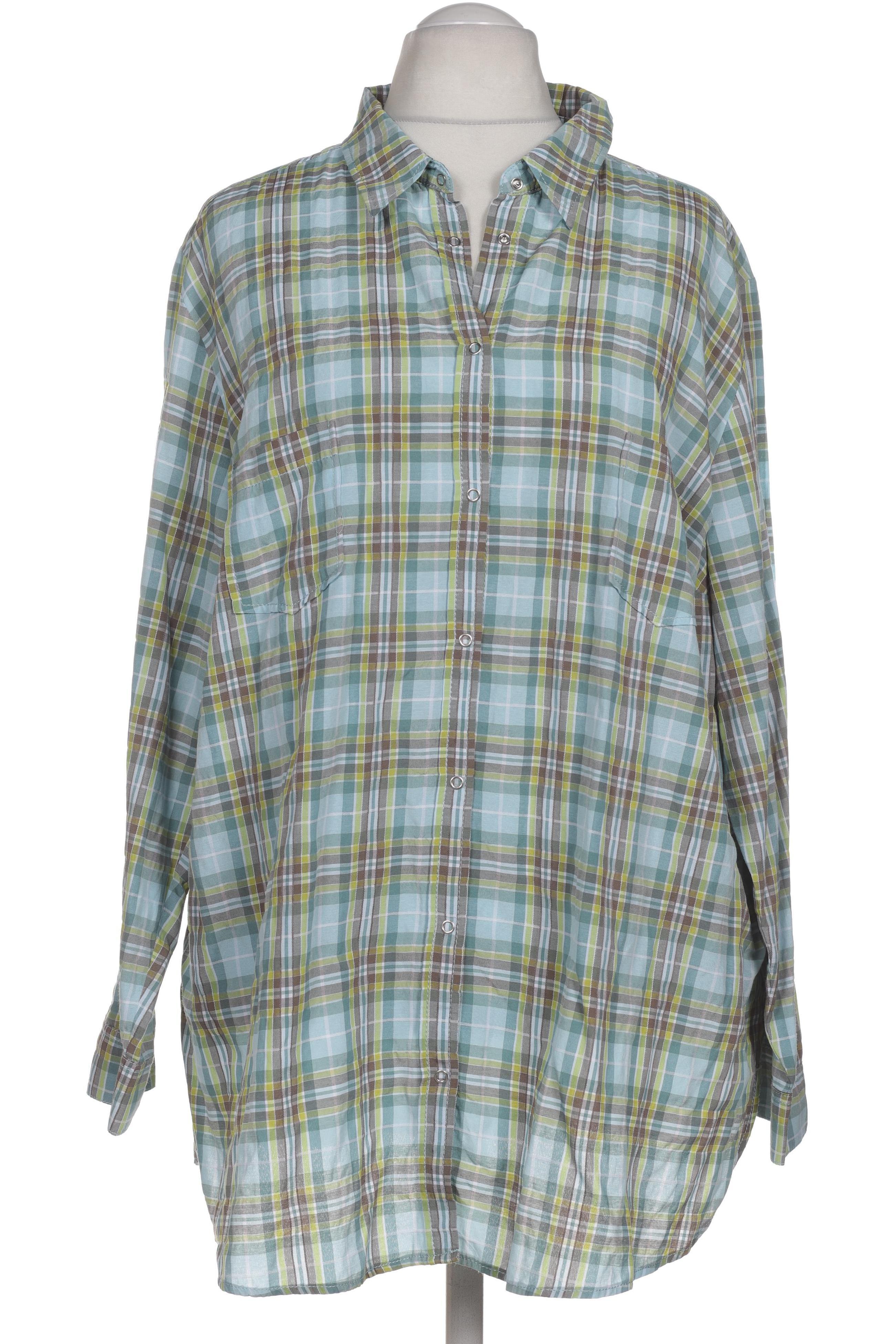 

Ulla Popken Damen Bluse, türkis, Gr. 54