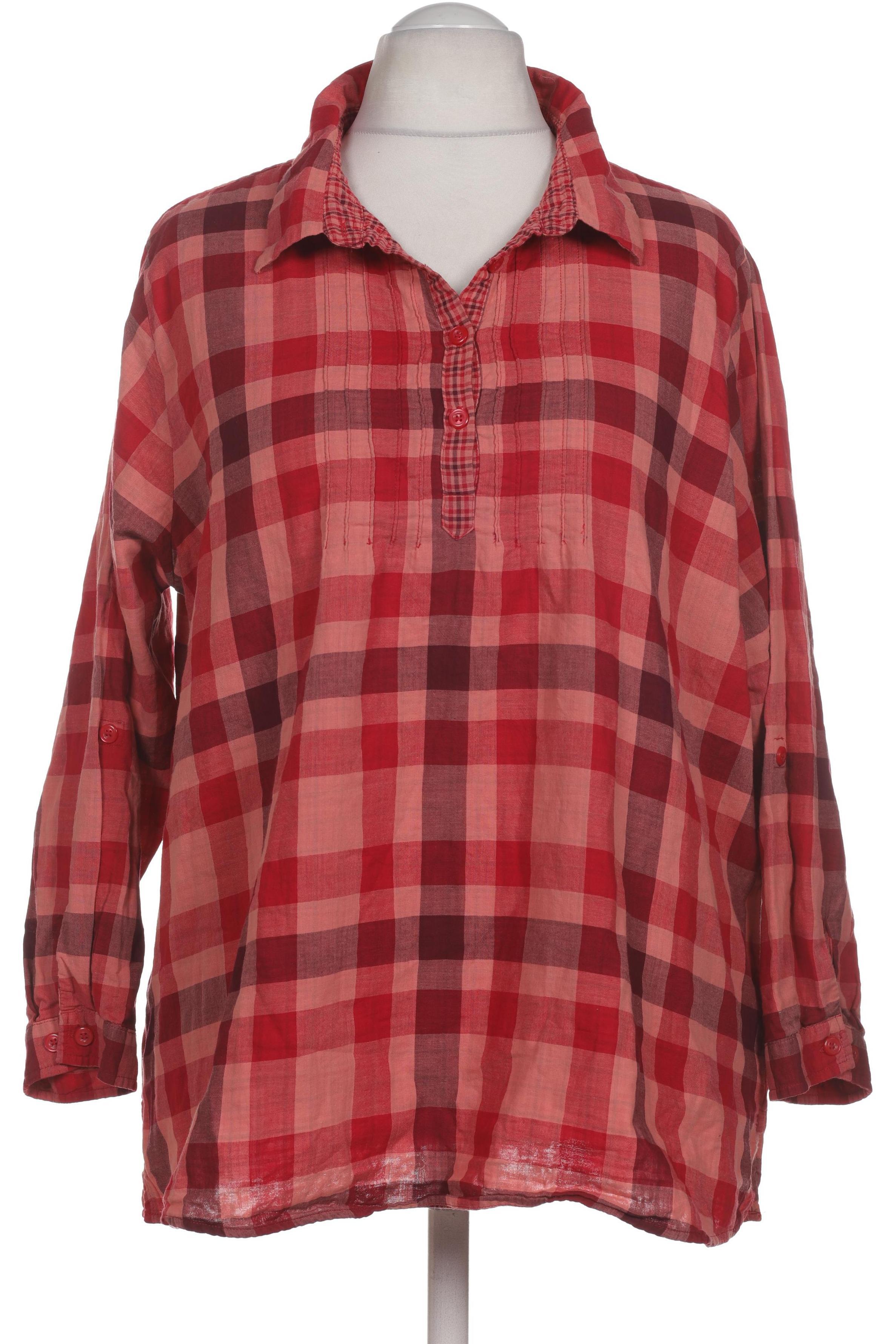 

Ulla Popken Damen Bluse, rot, Gr. 54