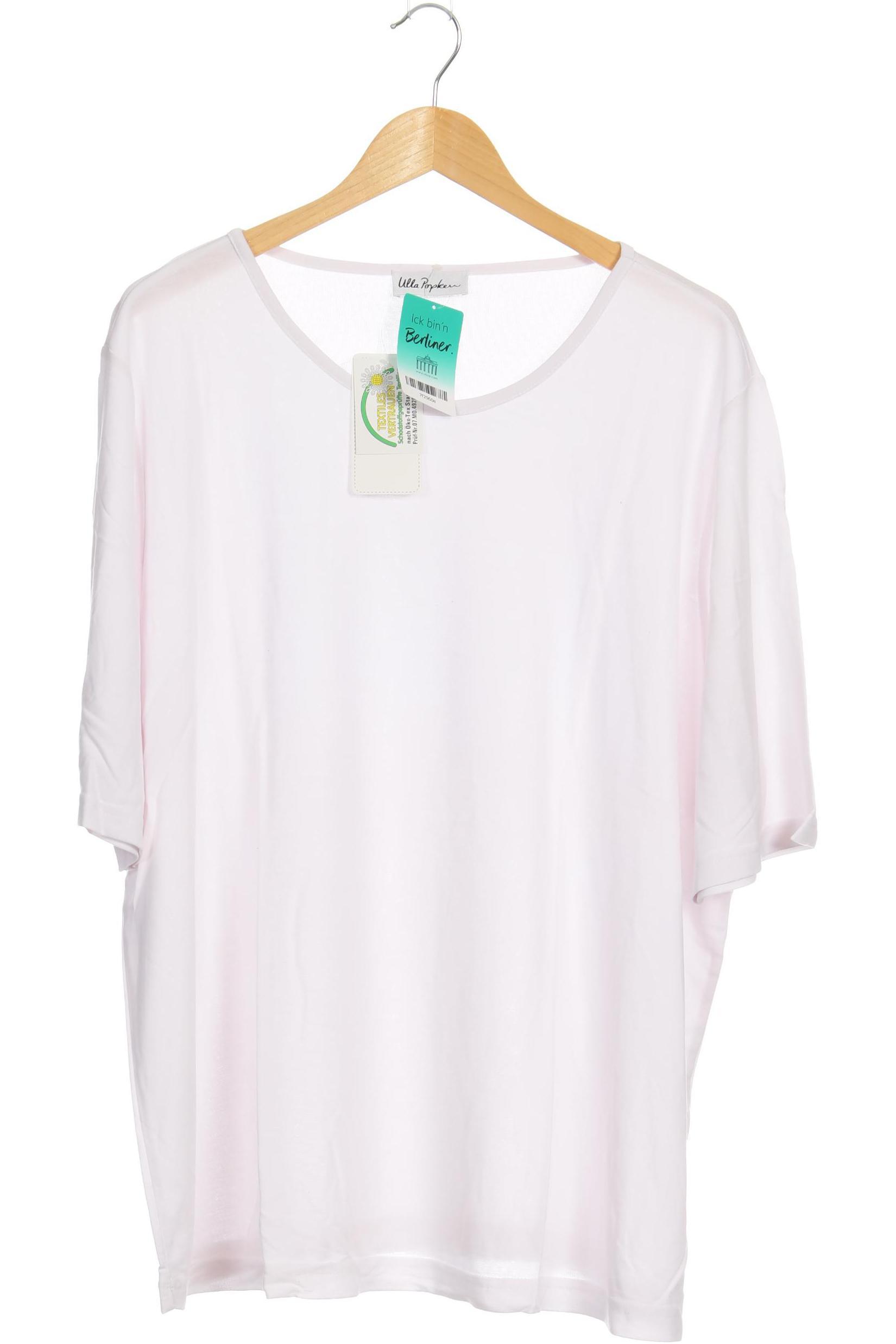 

Ulla Popken Damen T-Shirt, weiß, Gr. 58