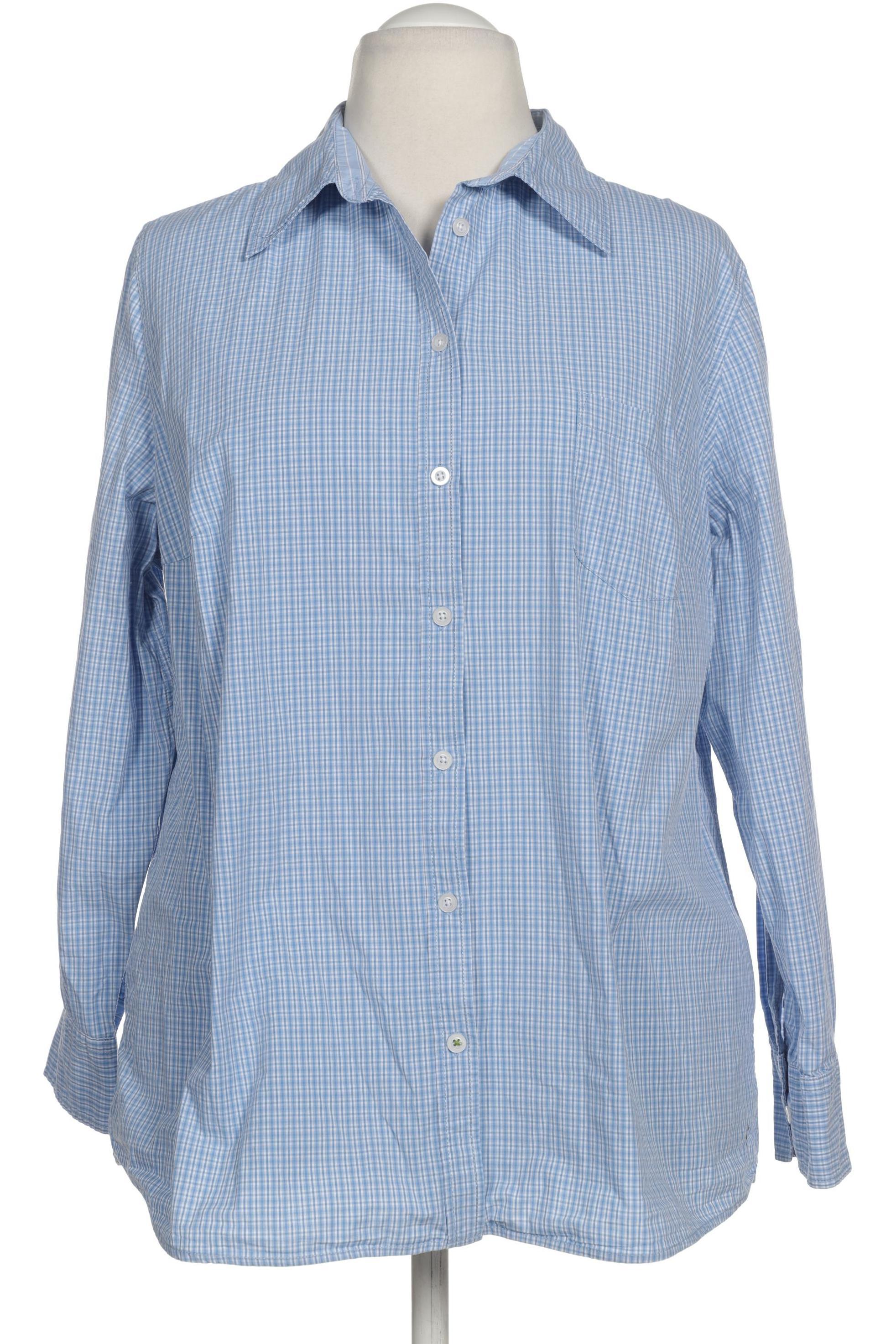 

Ulla Popken Damen Bluse, blau, Gr. 46