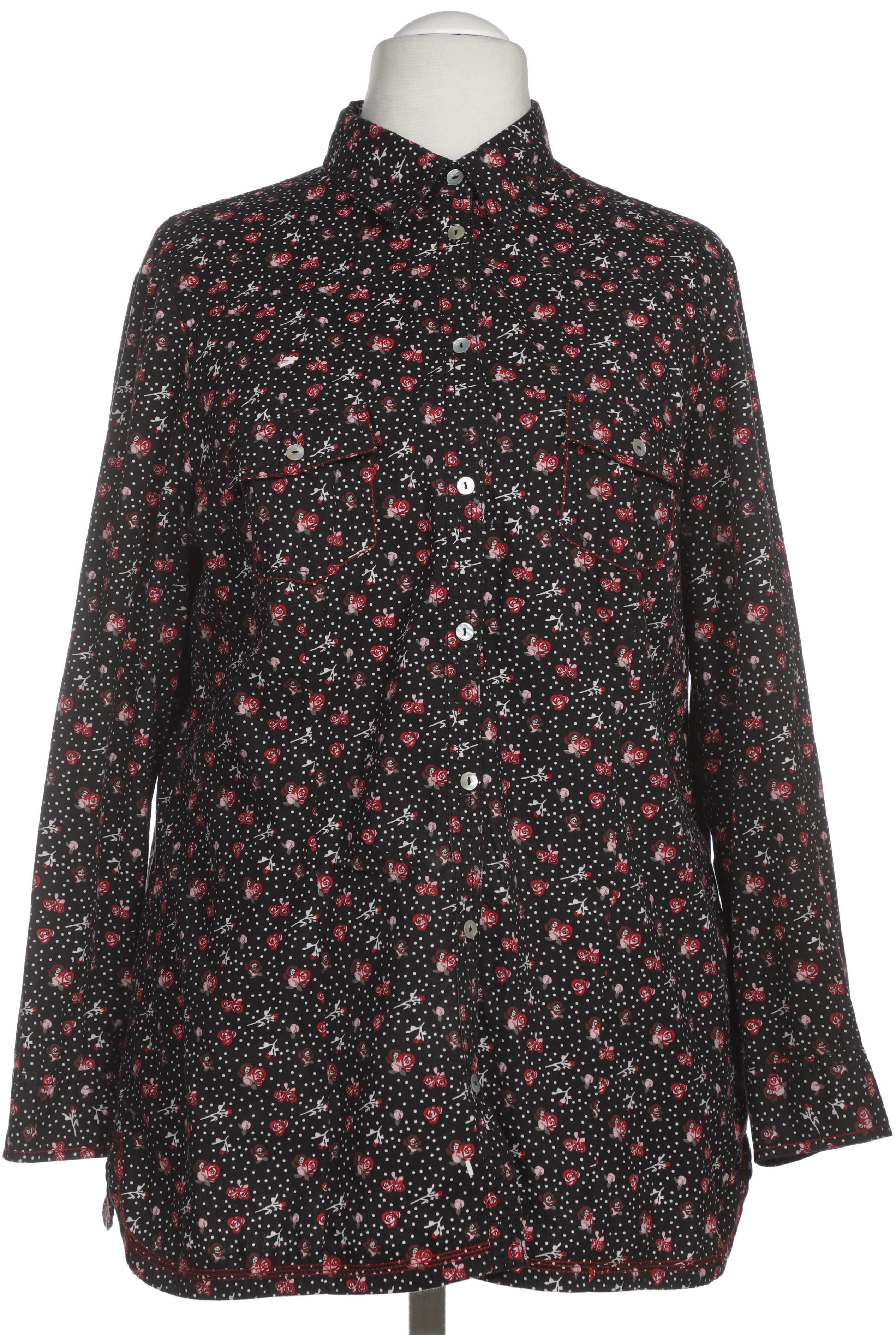 

Ulla Popken Damen Bluse, schwarz, Gr. 46