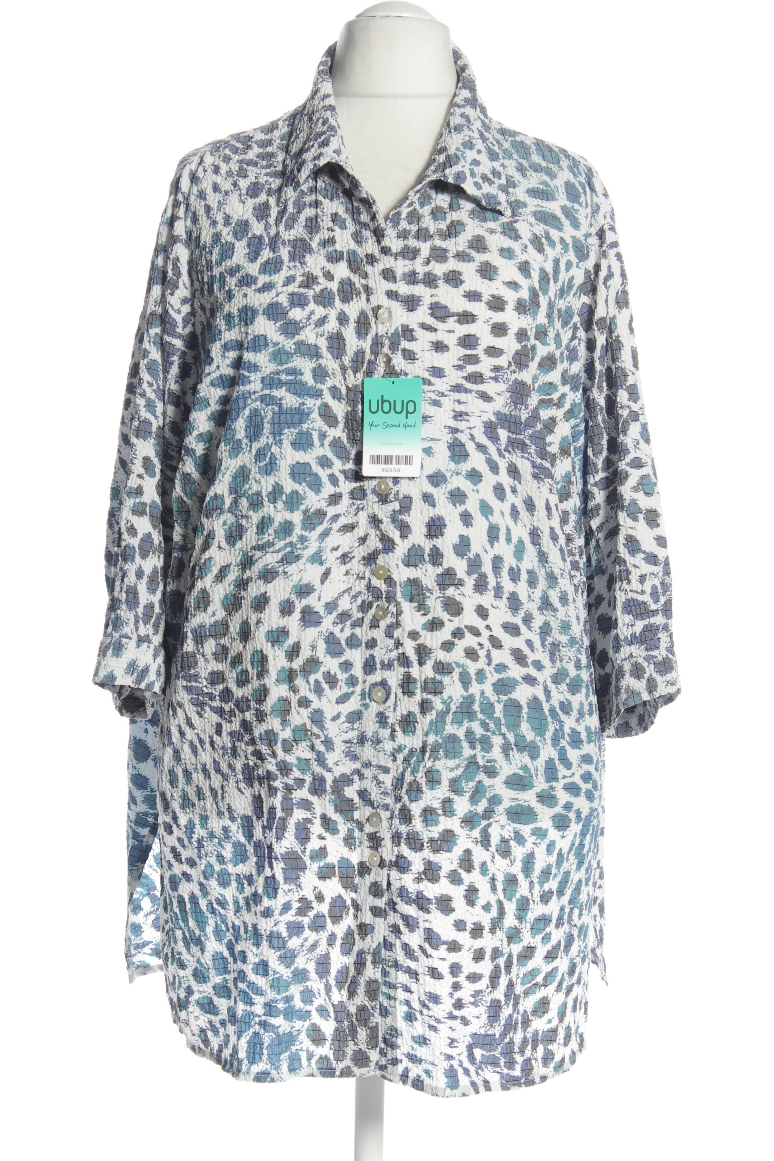 

Ulla Popken Damen Bluse, blau, Gr. 54