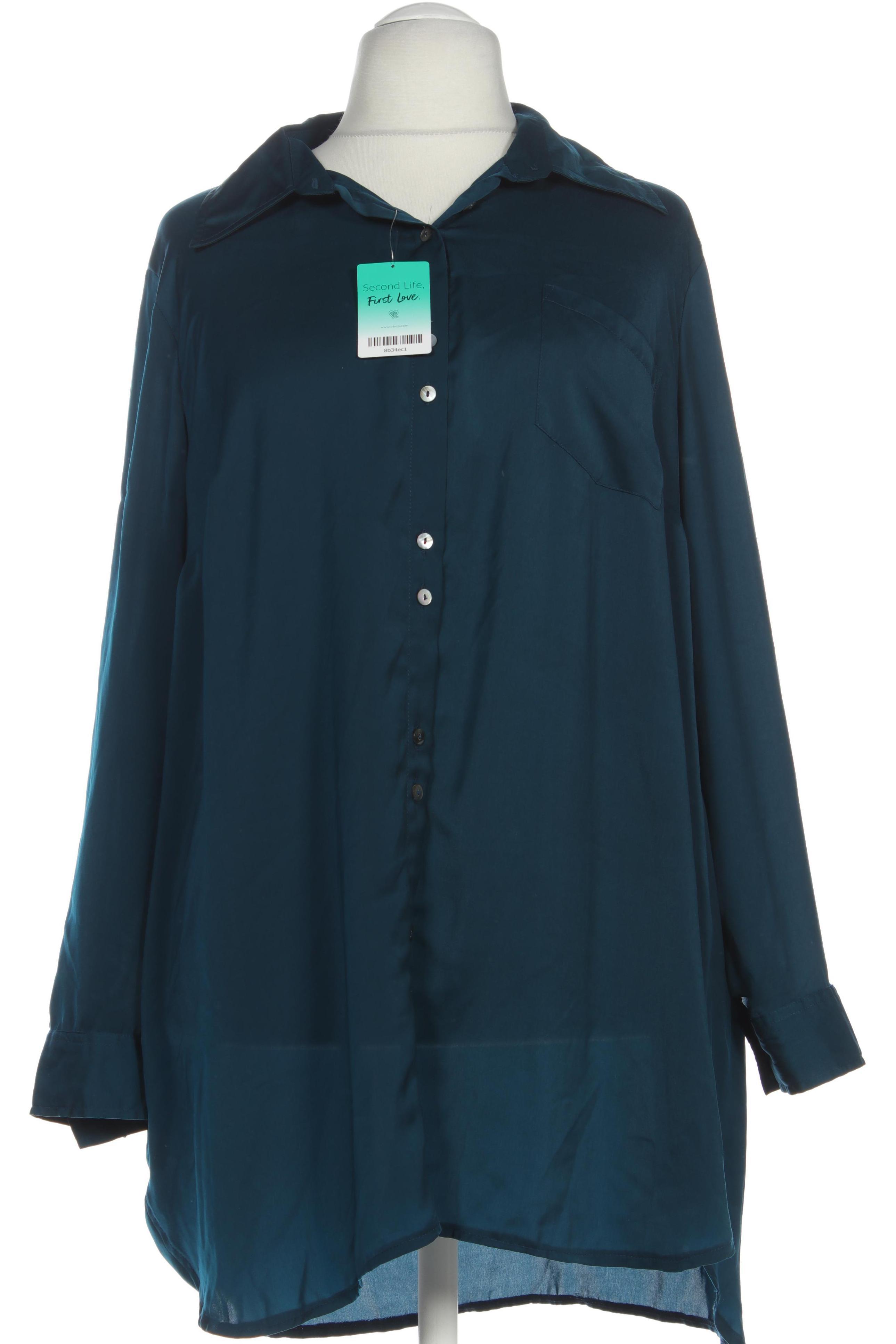 

Ulla Popken Damen Bluse, blau, Gr. 50