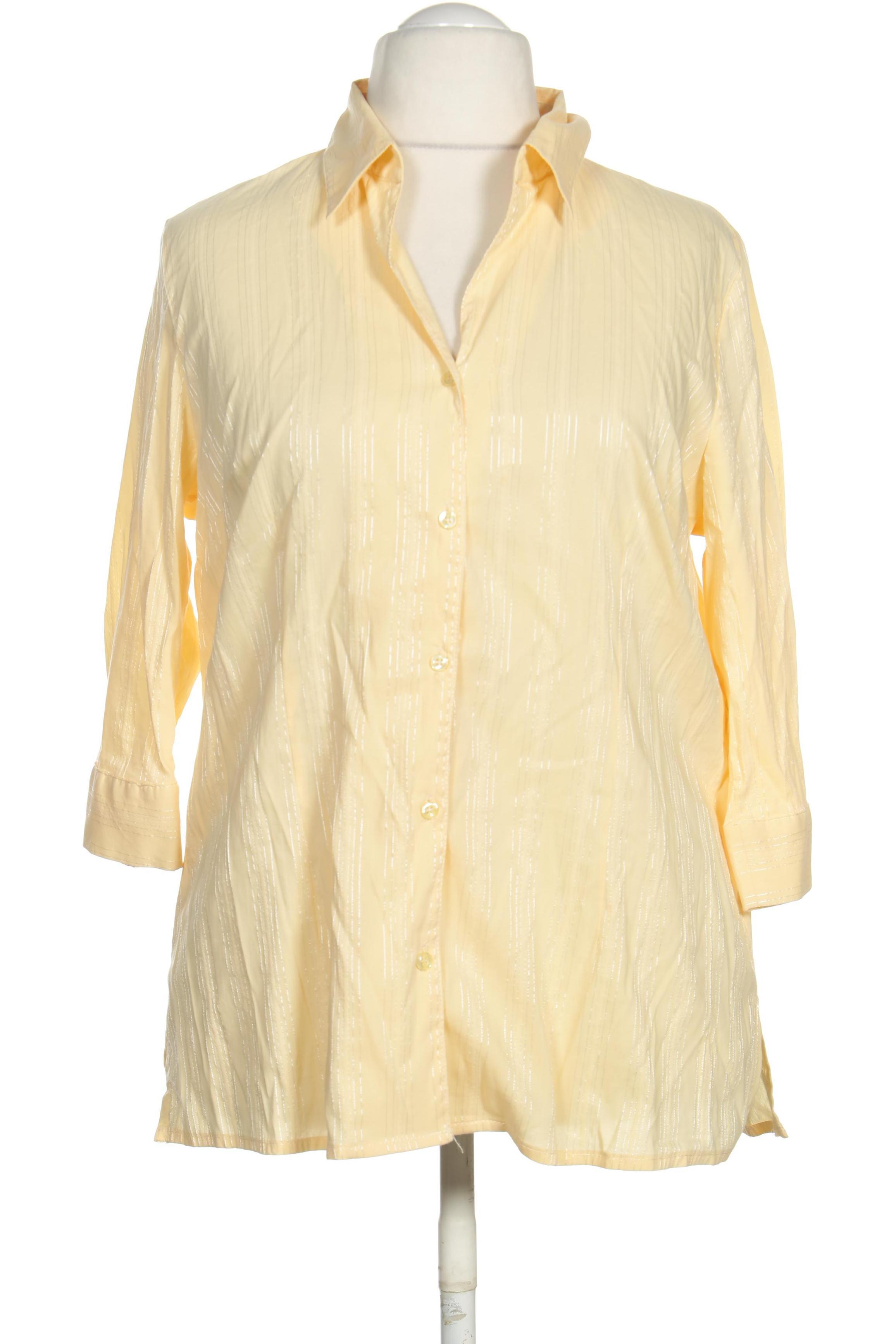 

Ulla Popken Damen Bluse, gelb, Gr. 42