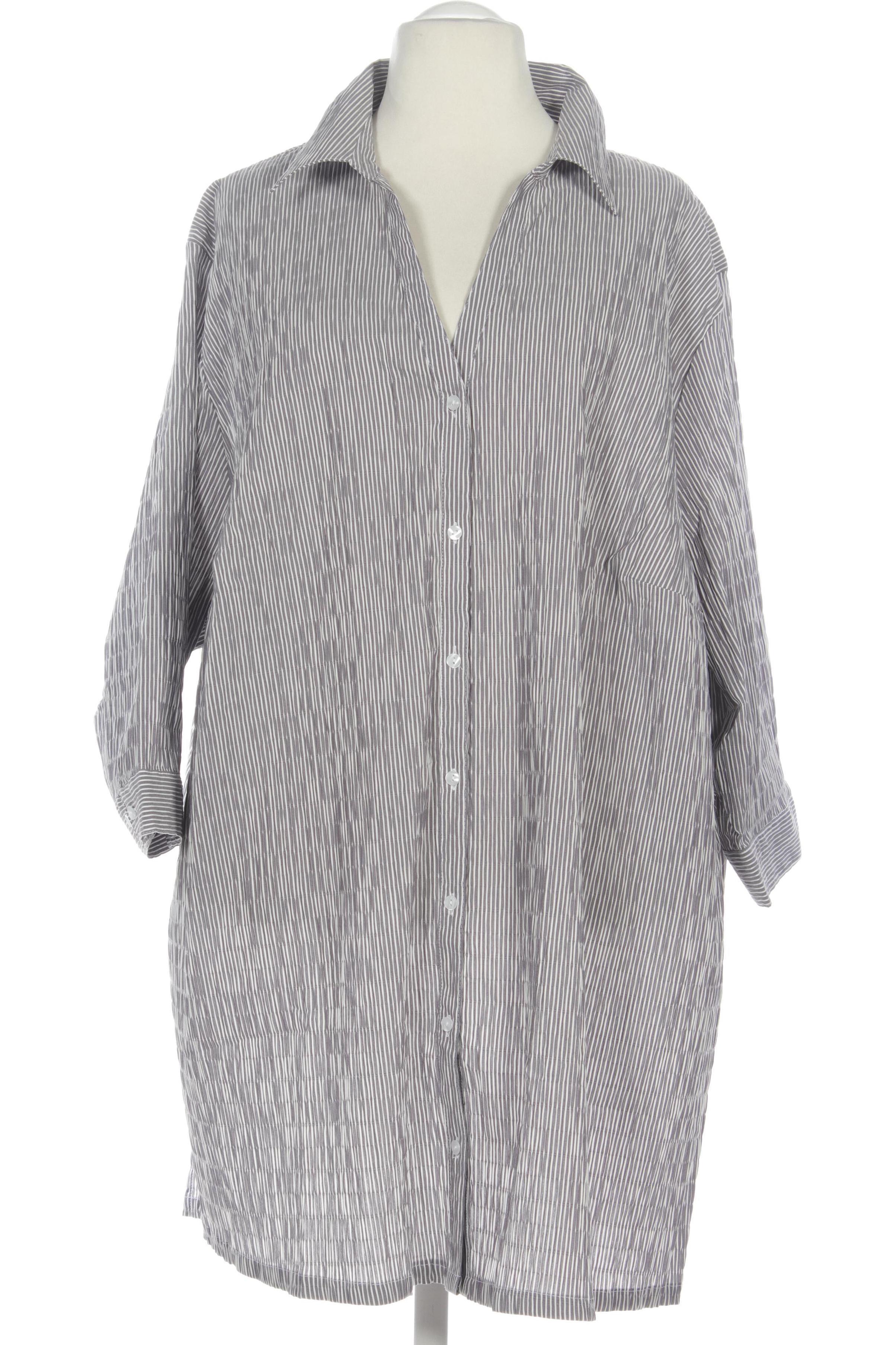 

Ulla Popken Damen Bluse, grau, Gr. 66