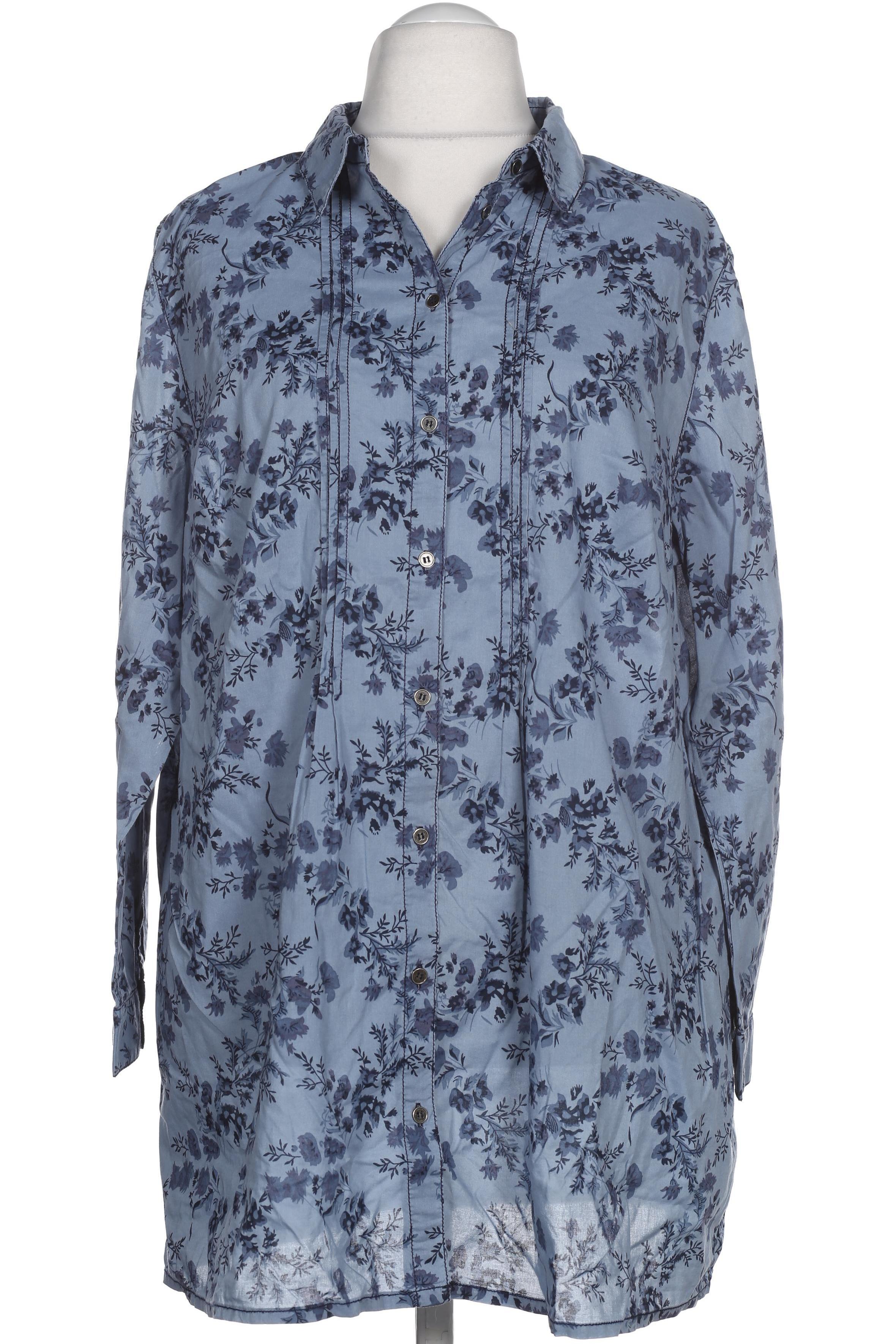 

Ulla Popken Damen Bluse, blau, Gr. 50