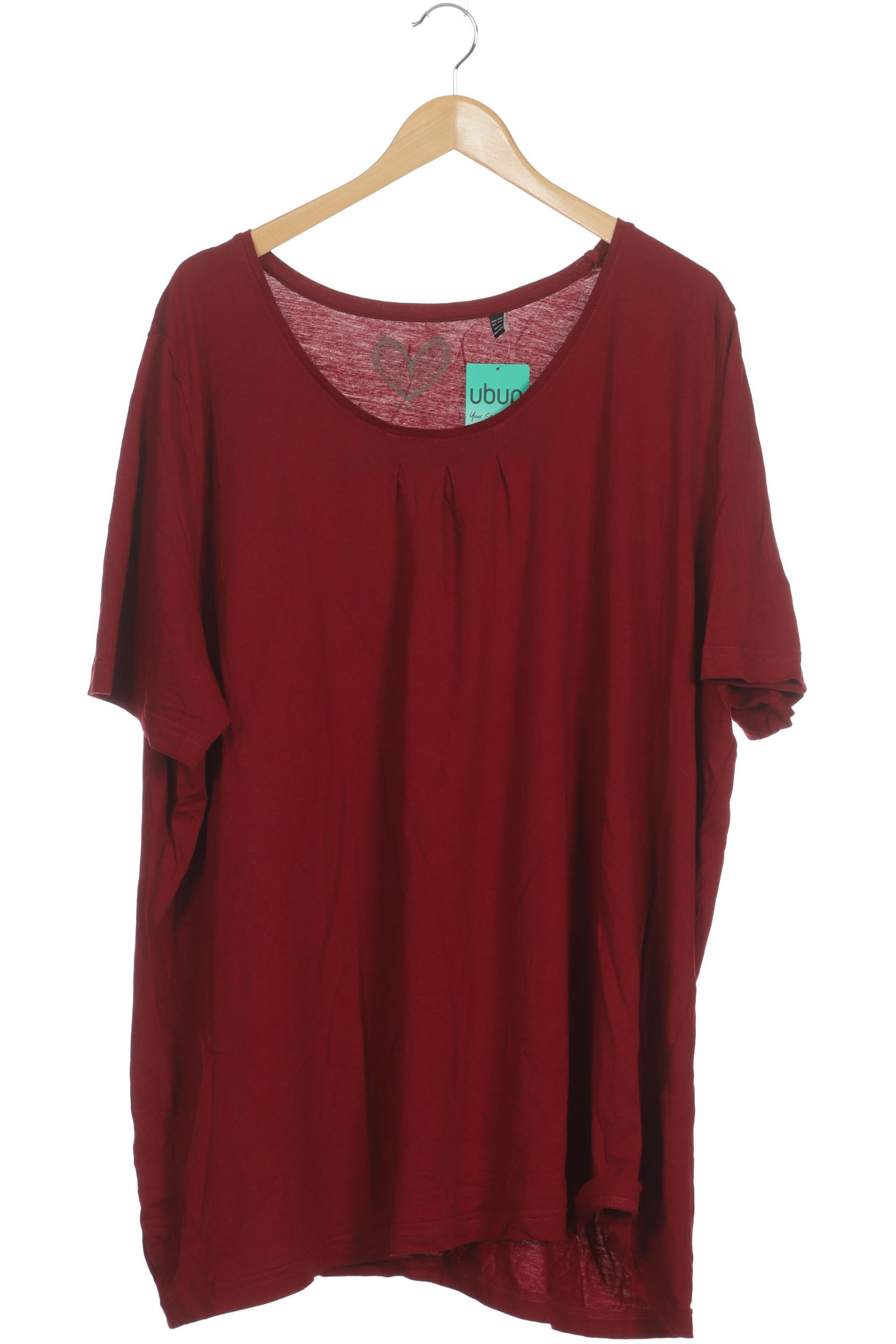 

Ulla Popken Damen T-Shirt, rot, Gr. 64