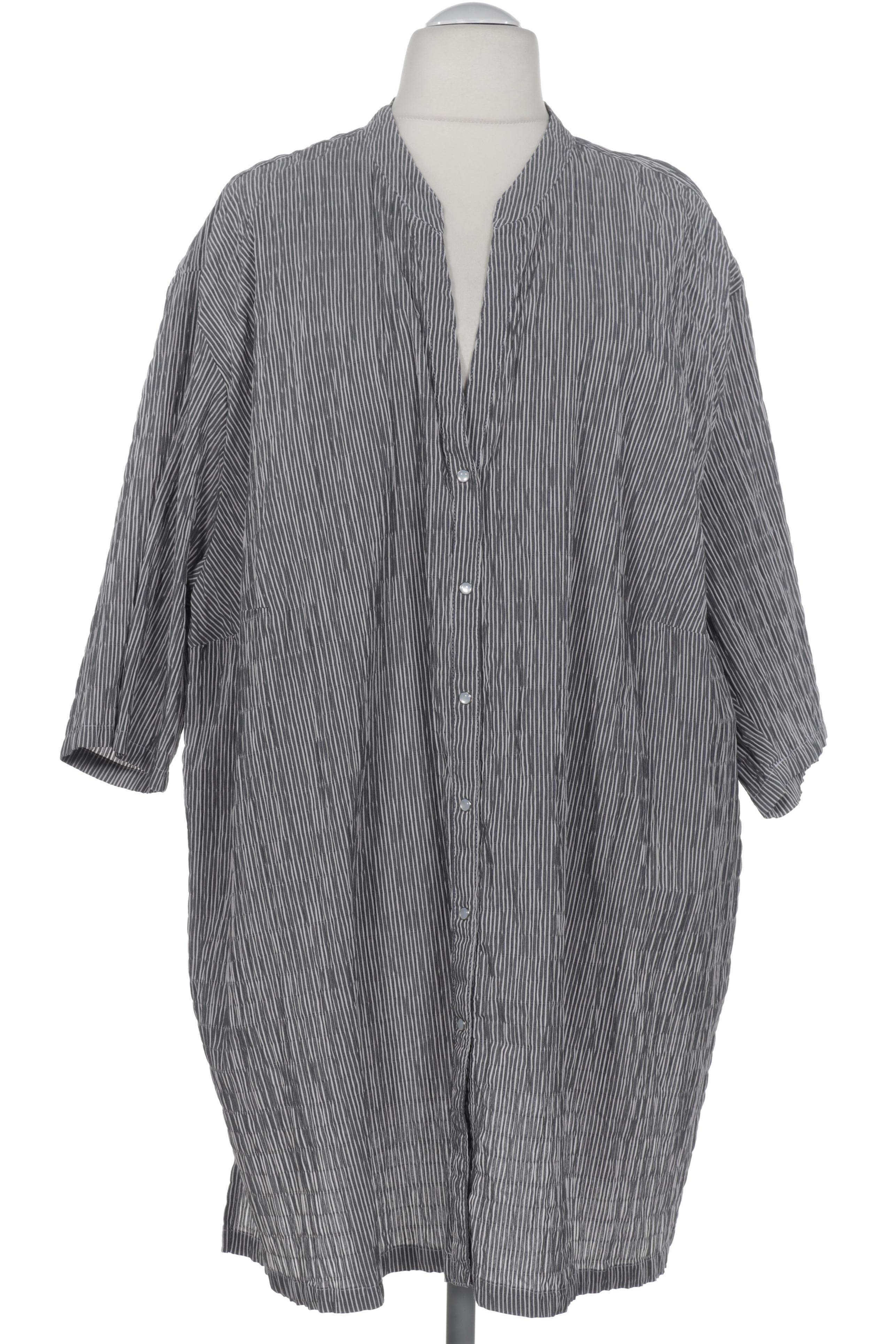 

Ulla Popken Damen Bluse, grau, Gr. 66