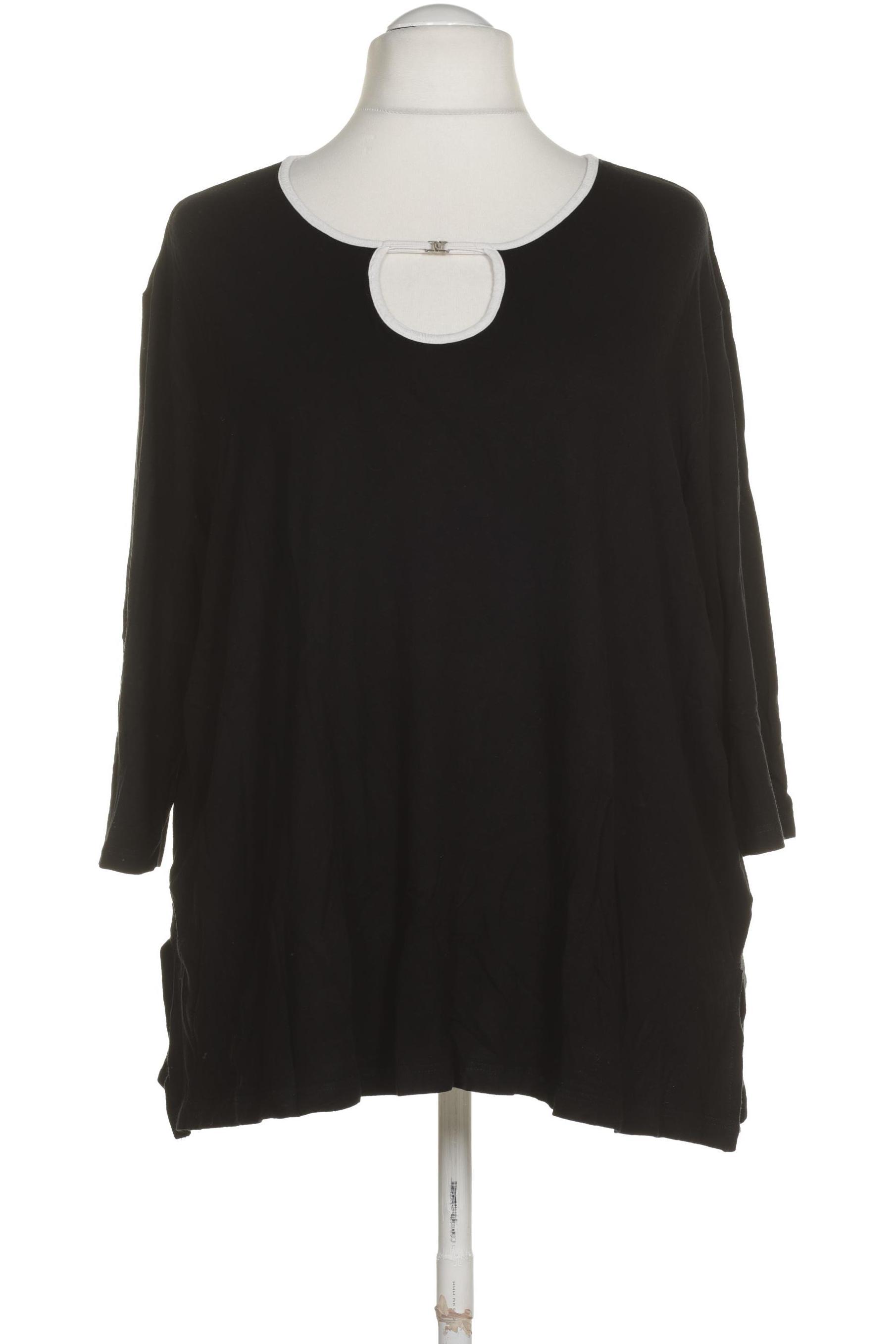 

Ulla Popken Damen Bluse, schwarz, Gr. 54