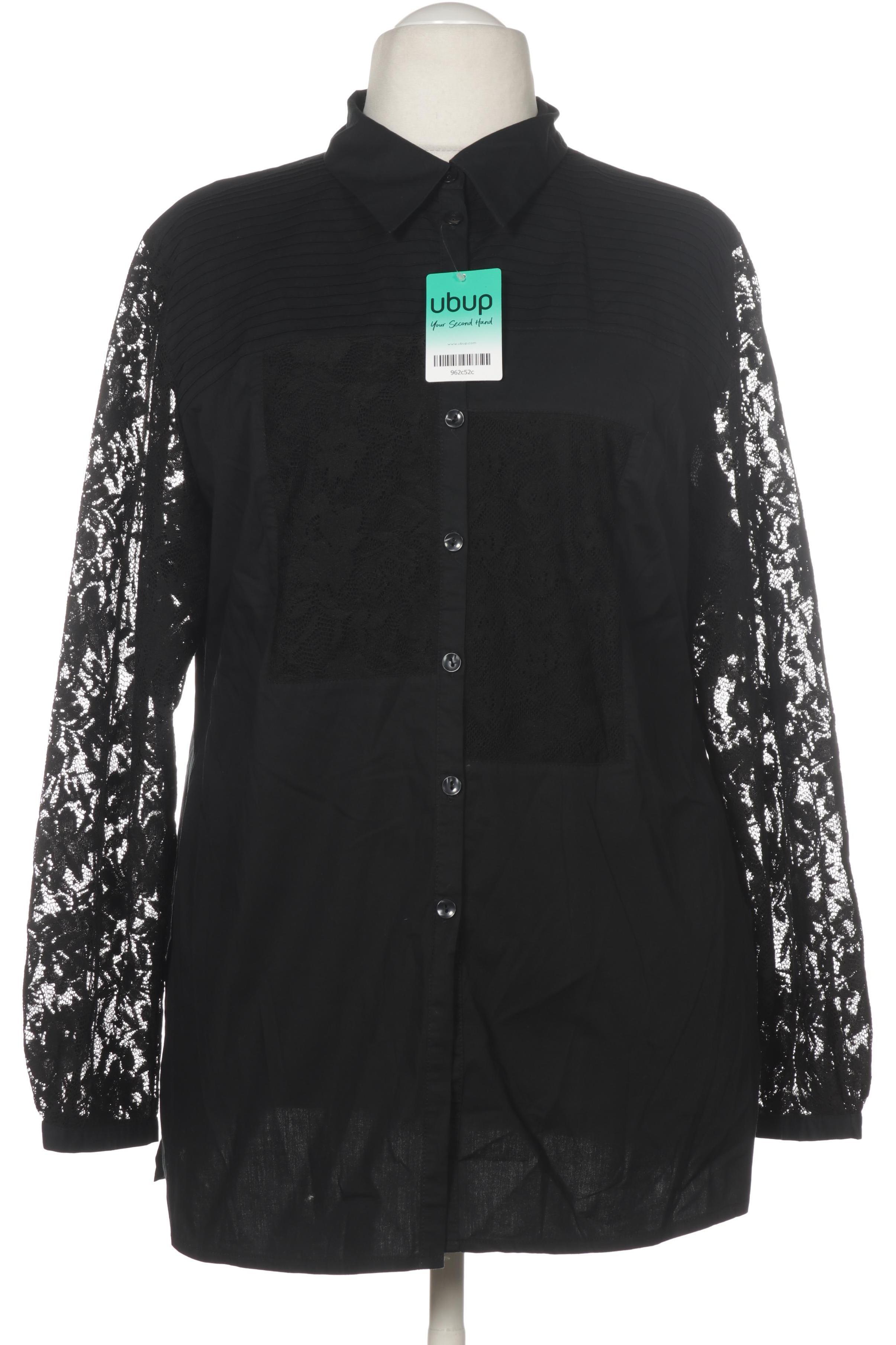 

Ulla Popken Damen Bluse, schwarz, Gr. 46