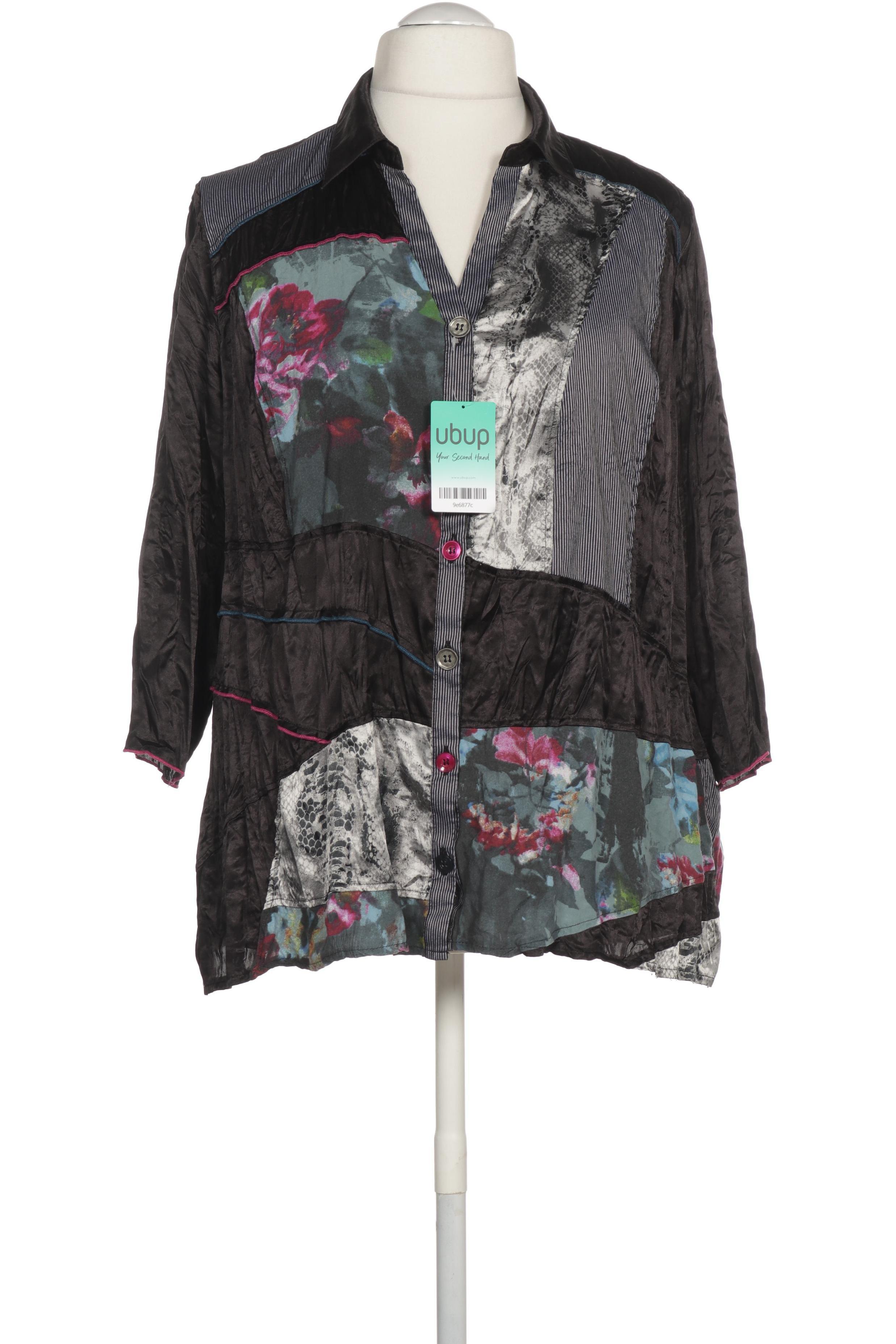 

Ulla Popken Damen Bluse, grau, Gr. 46