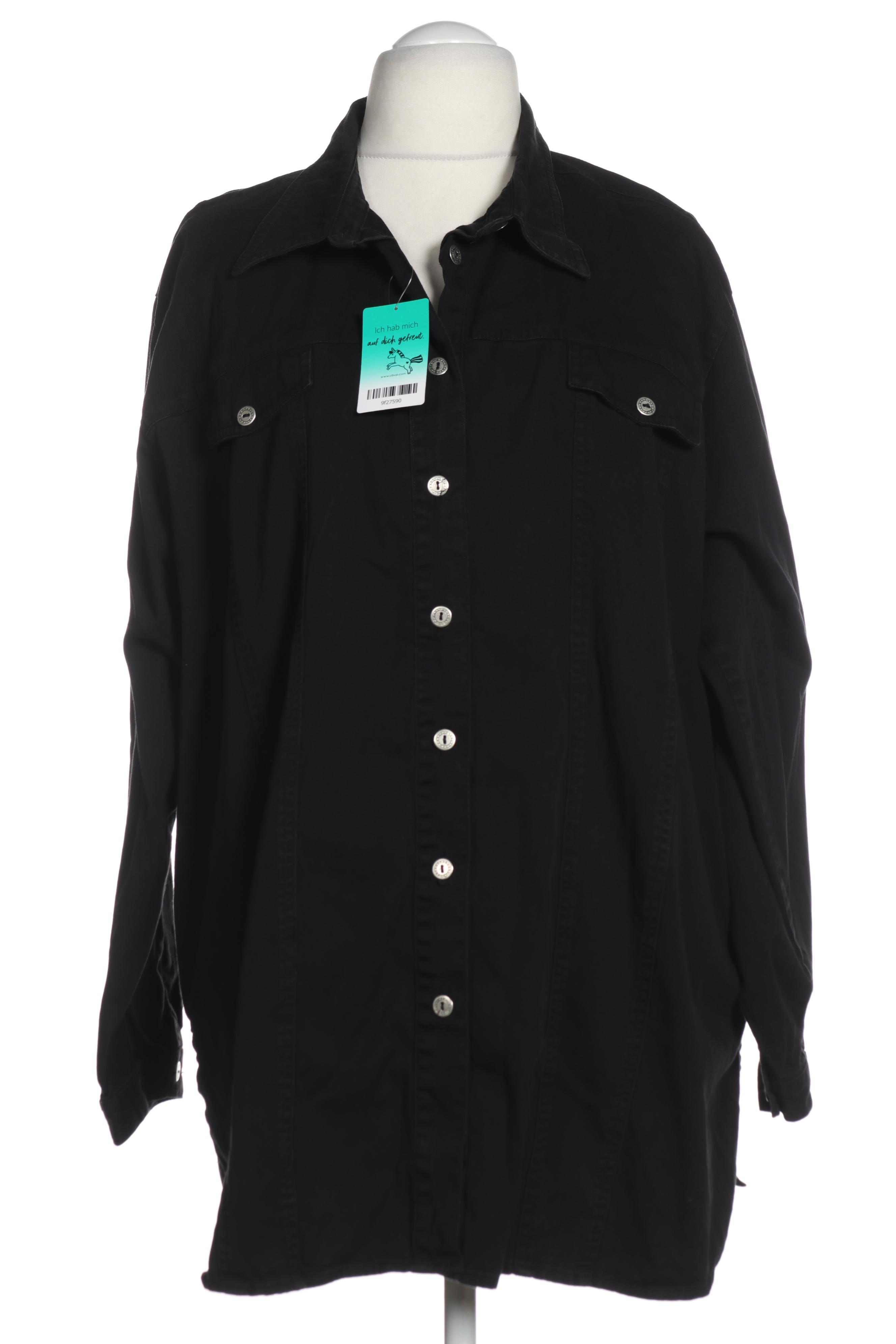 

Ulla Popken Damen Bluse, schwarz, Gr. 54