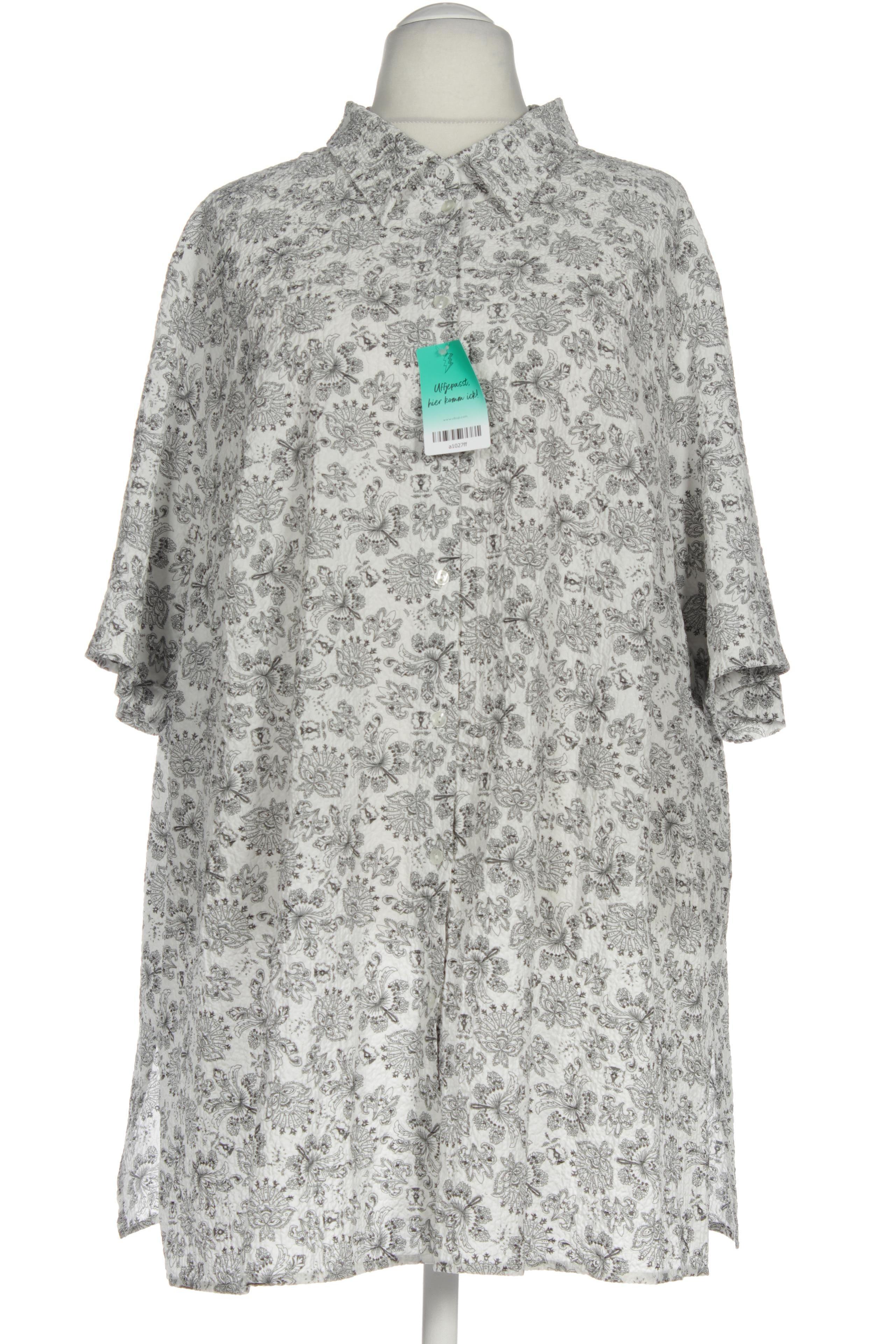 

Ulla Popken Damen Bluse, weiß, Gr. 58
