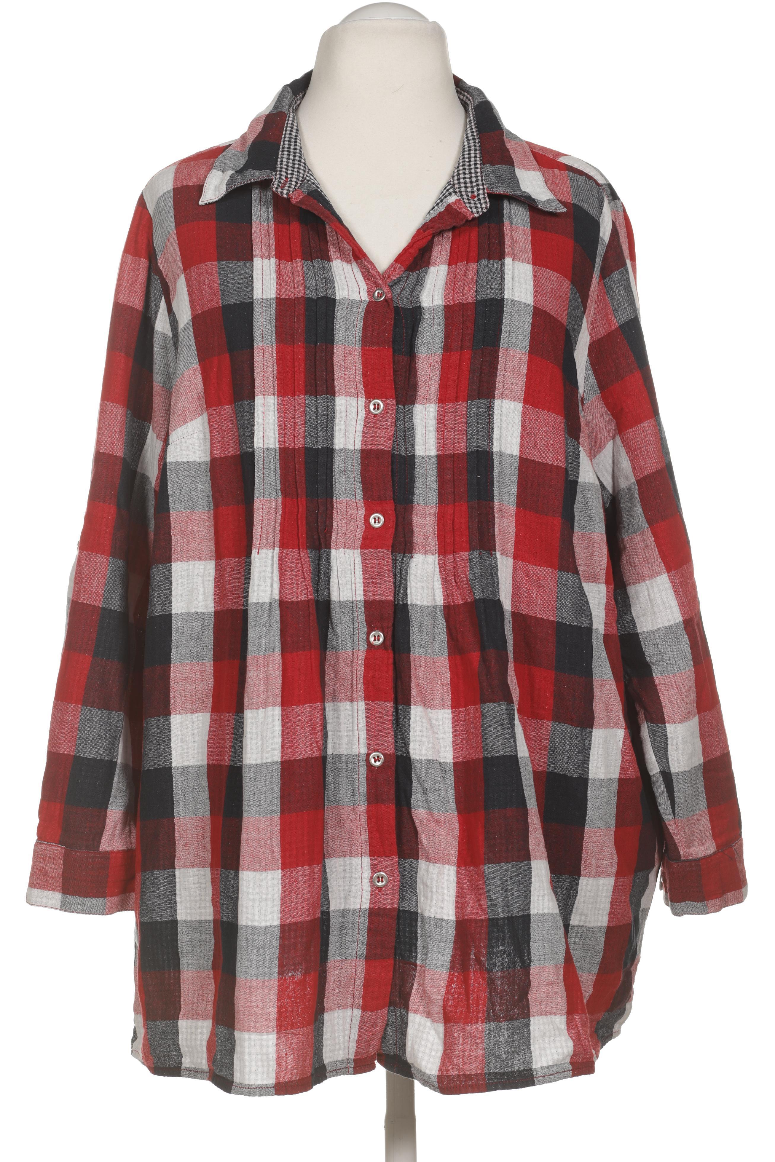 

Ulla Popken Damen Bluse, rot, Gr. 54