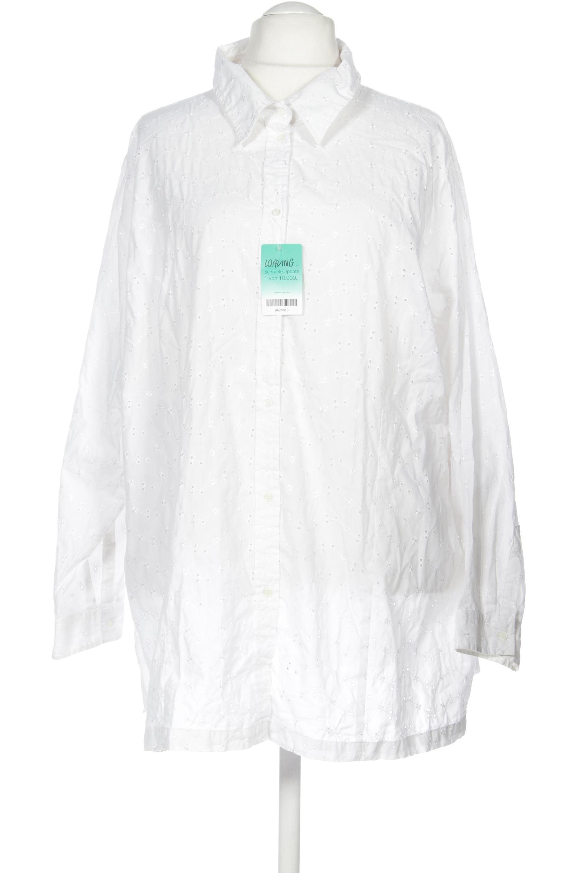 

Ulla Popken Damen Bluse, weiß, Gr. 58