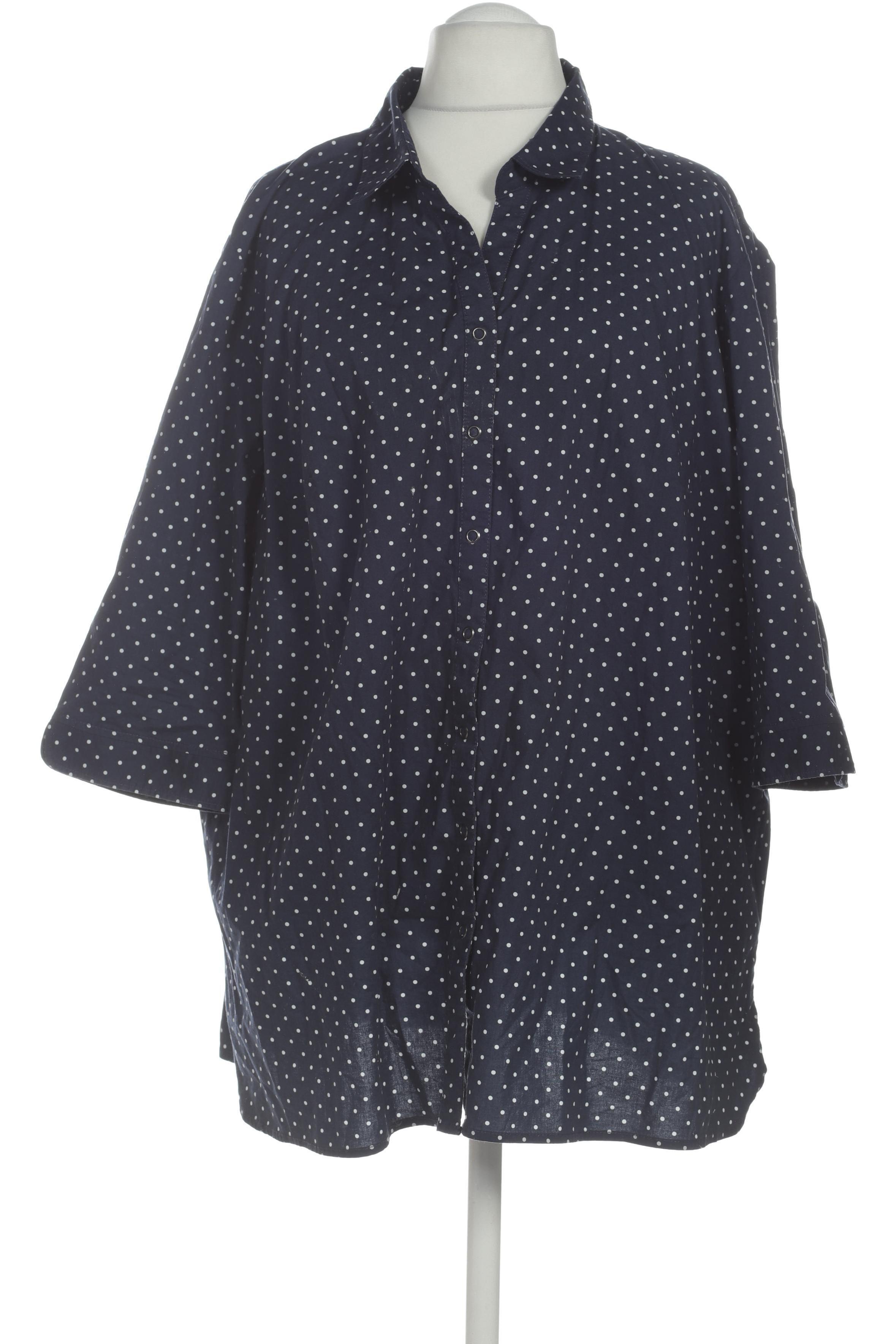 

Ulla Popken Damen Bluse, blau, Gr. 54