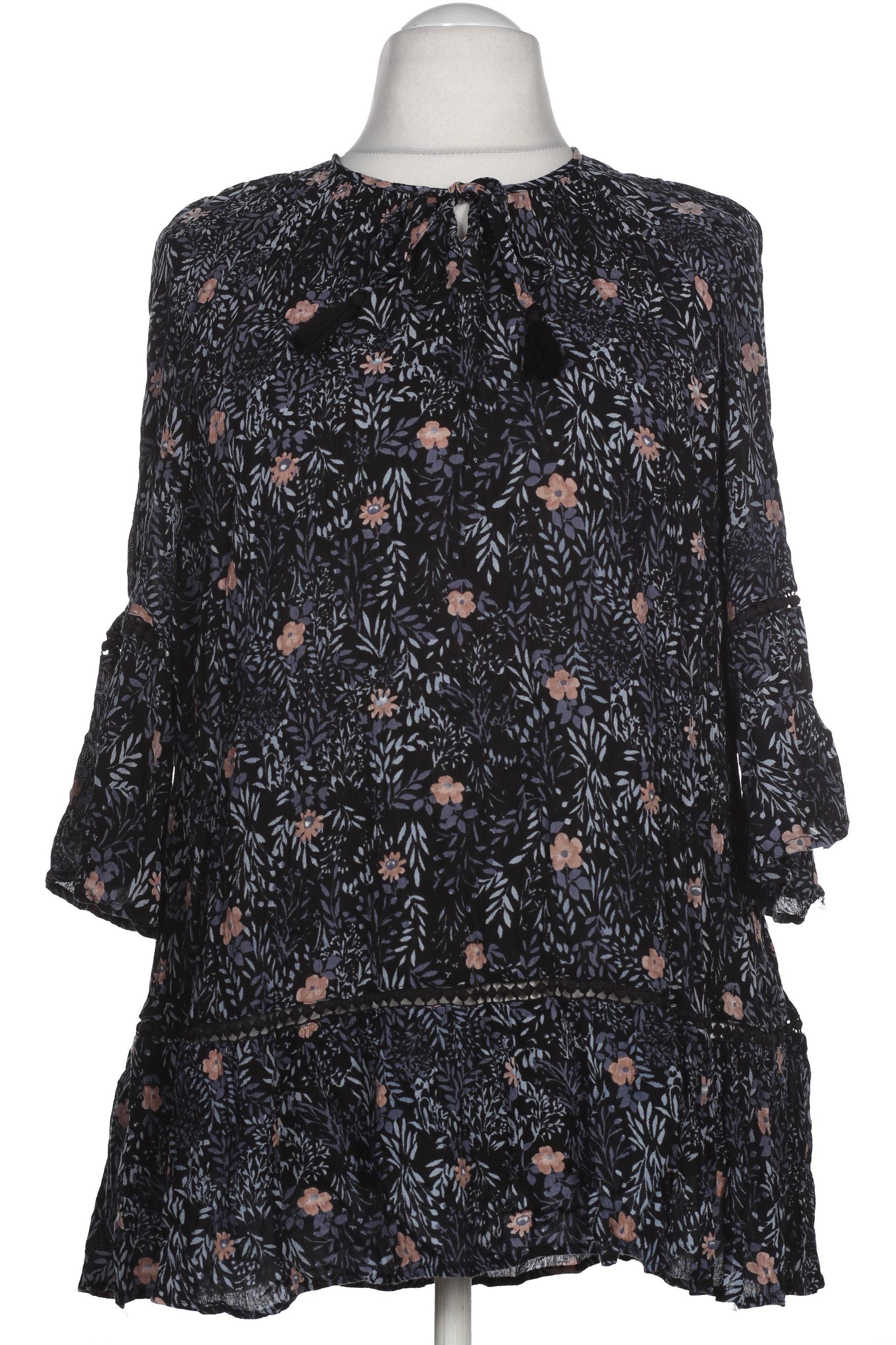 

Ulla Popken Damen Bluse, schwarz, Gr. 46