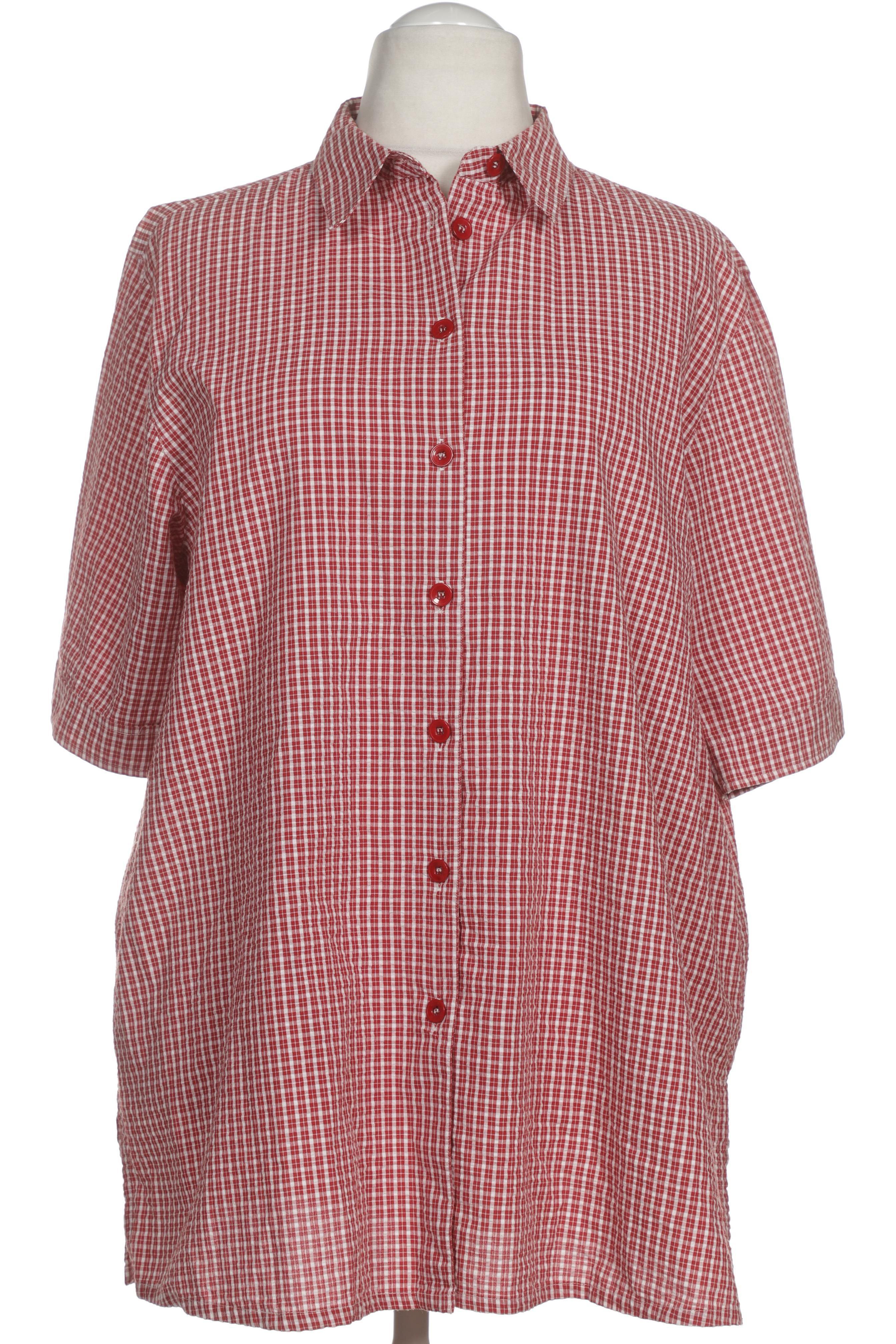 

Ulla Popken Damen Bluse, rot, Gr. 46
