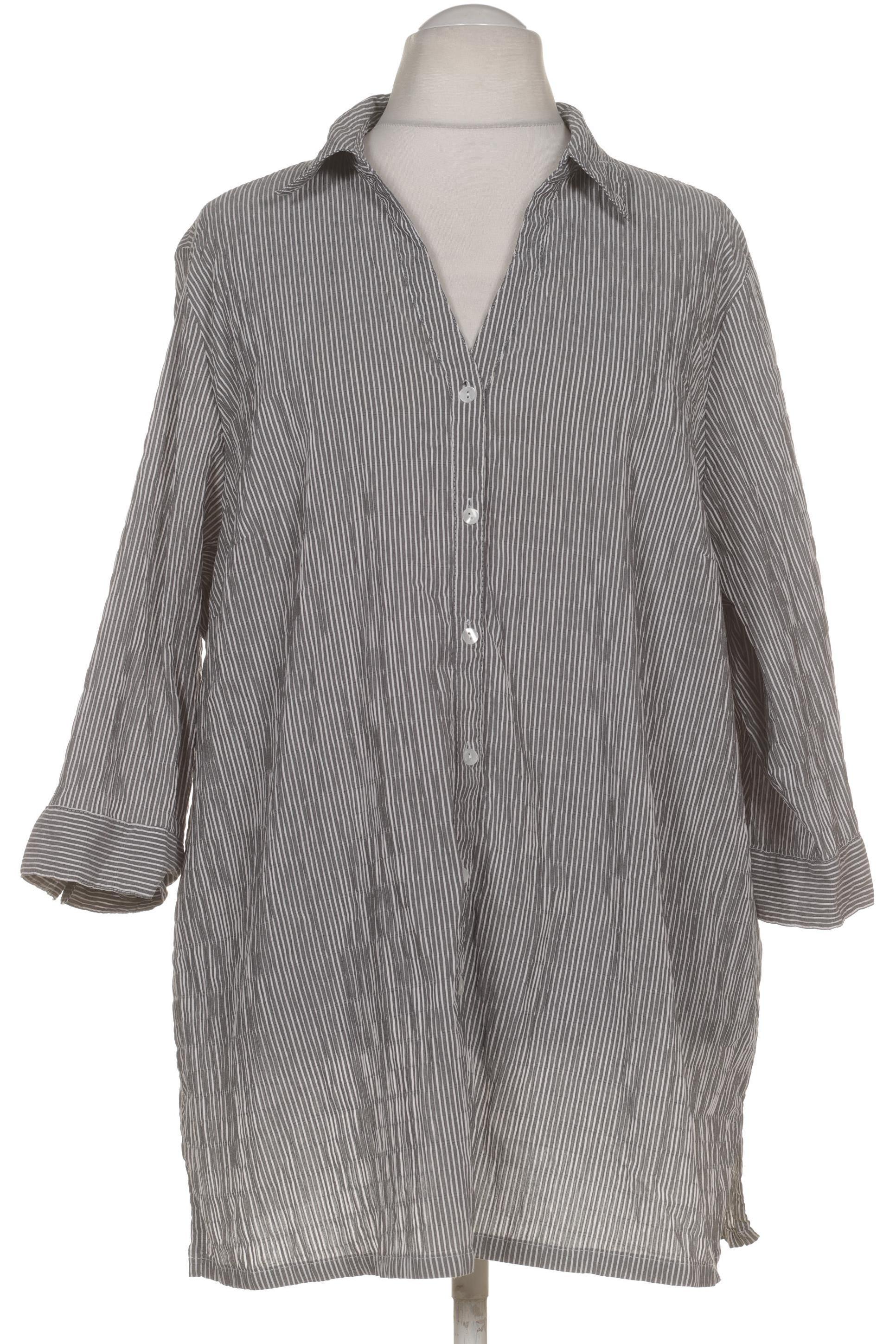 

Ulla Popken Damen Bluse, grau, Gr. 54