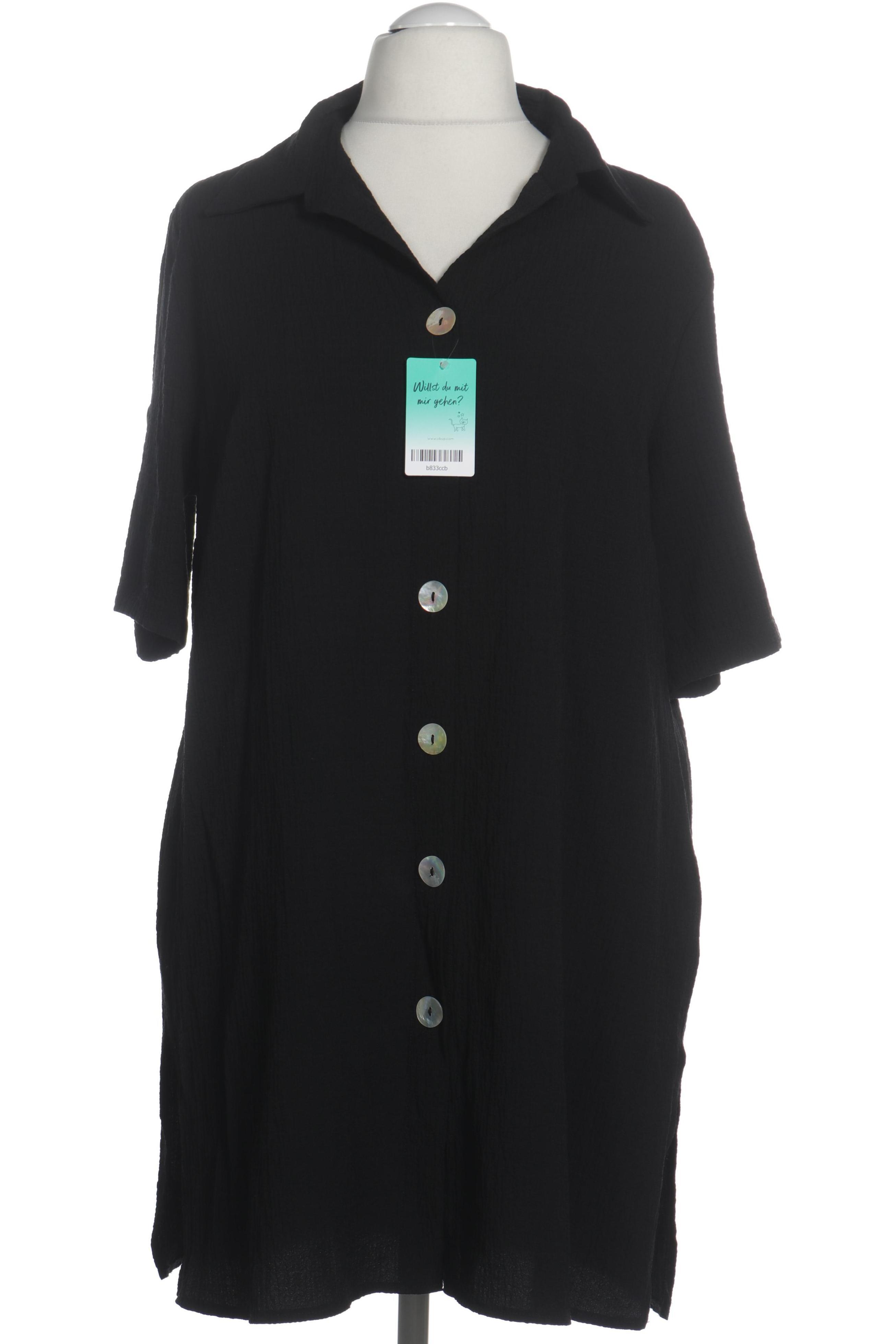 

Ulla Popken Damen Bluse, schwarz, Gr. 46