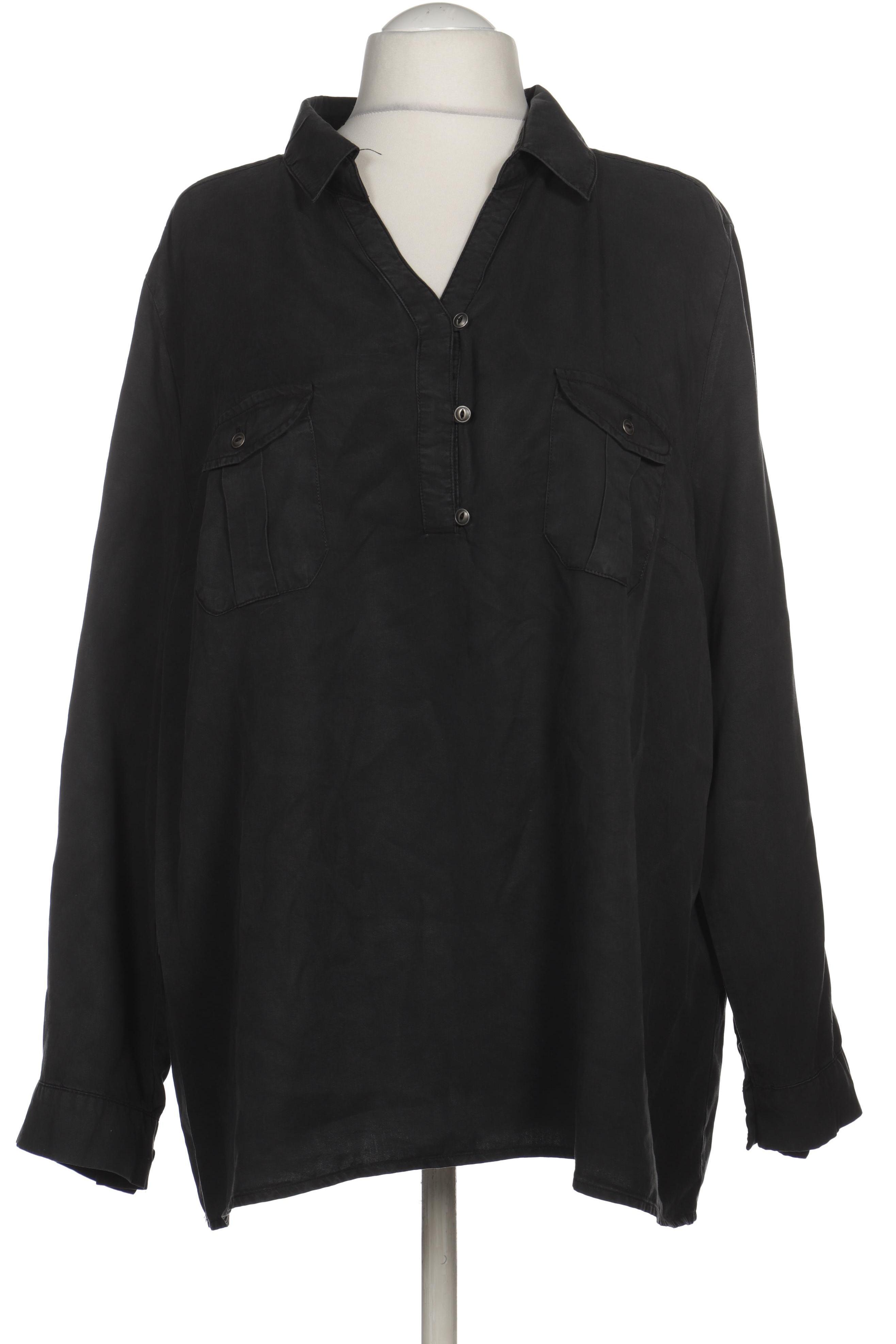 

Ulla Popken Damen Bluse, schwarz, Gr. 50