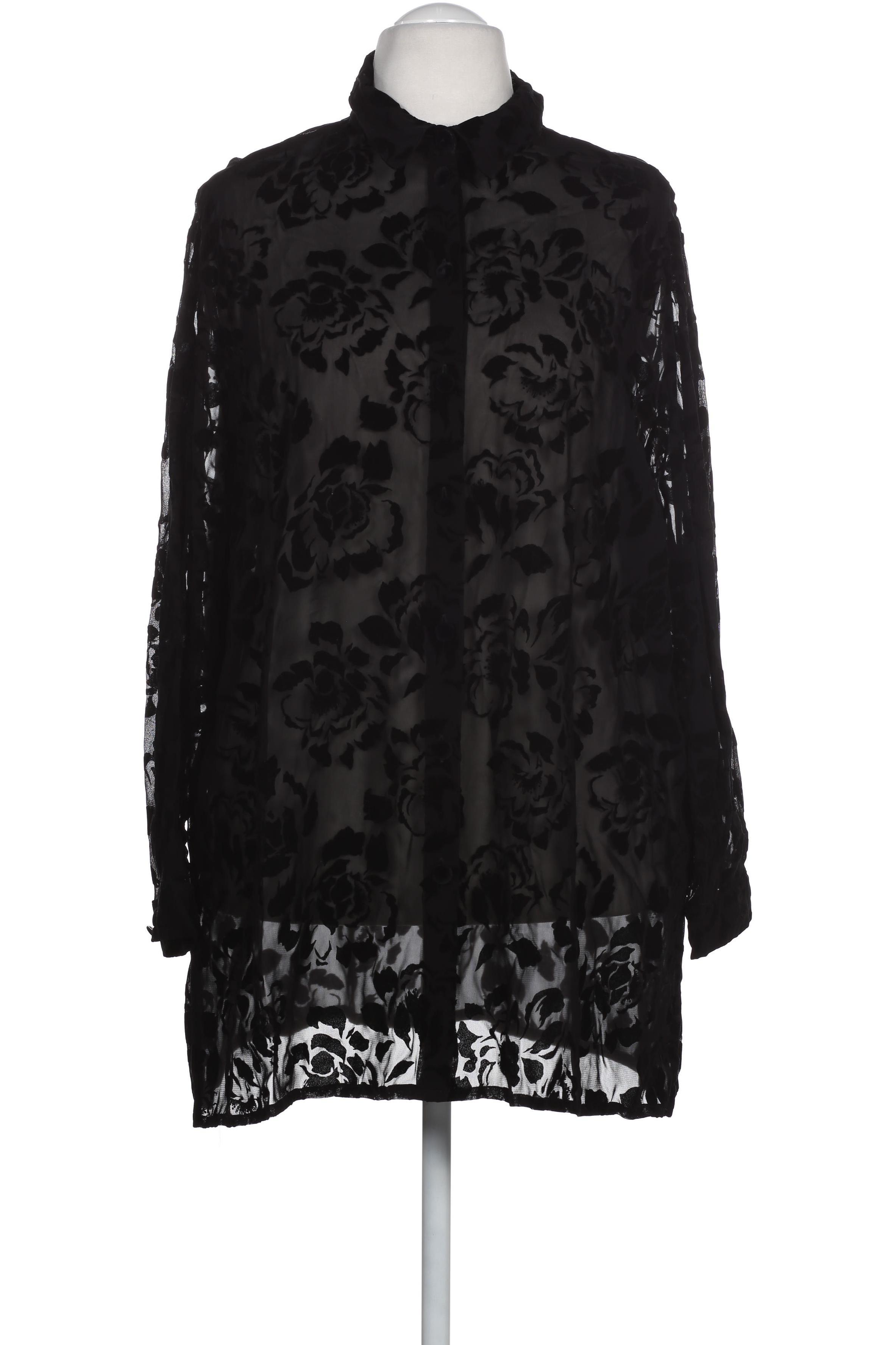 

Ulla Popken Damen Bluse, schwarz, Gr. 50