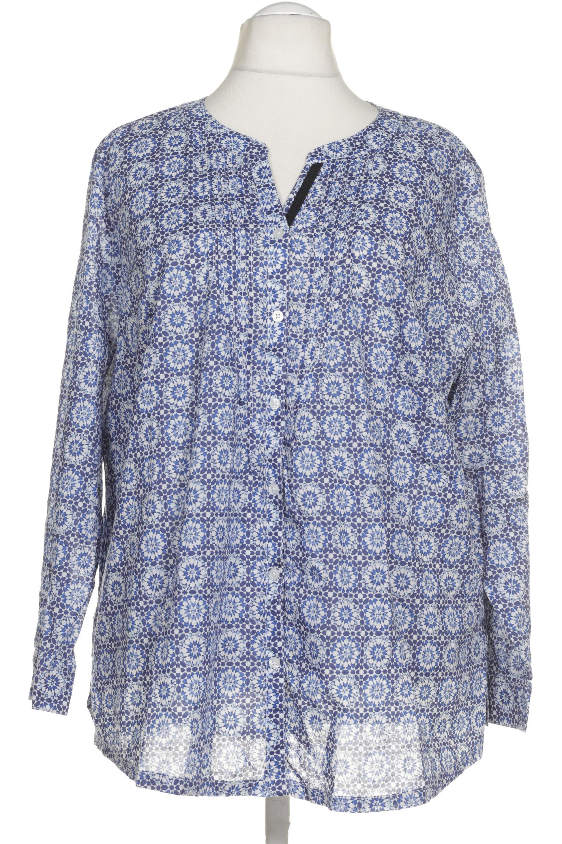 

Ulla Popken Damen Bluse, blau, Gr. 54