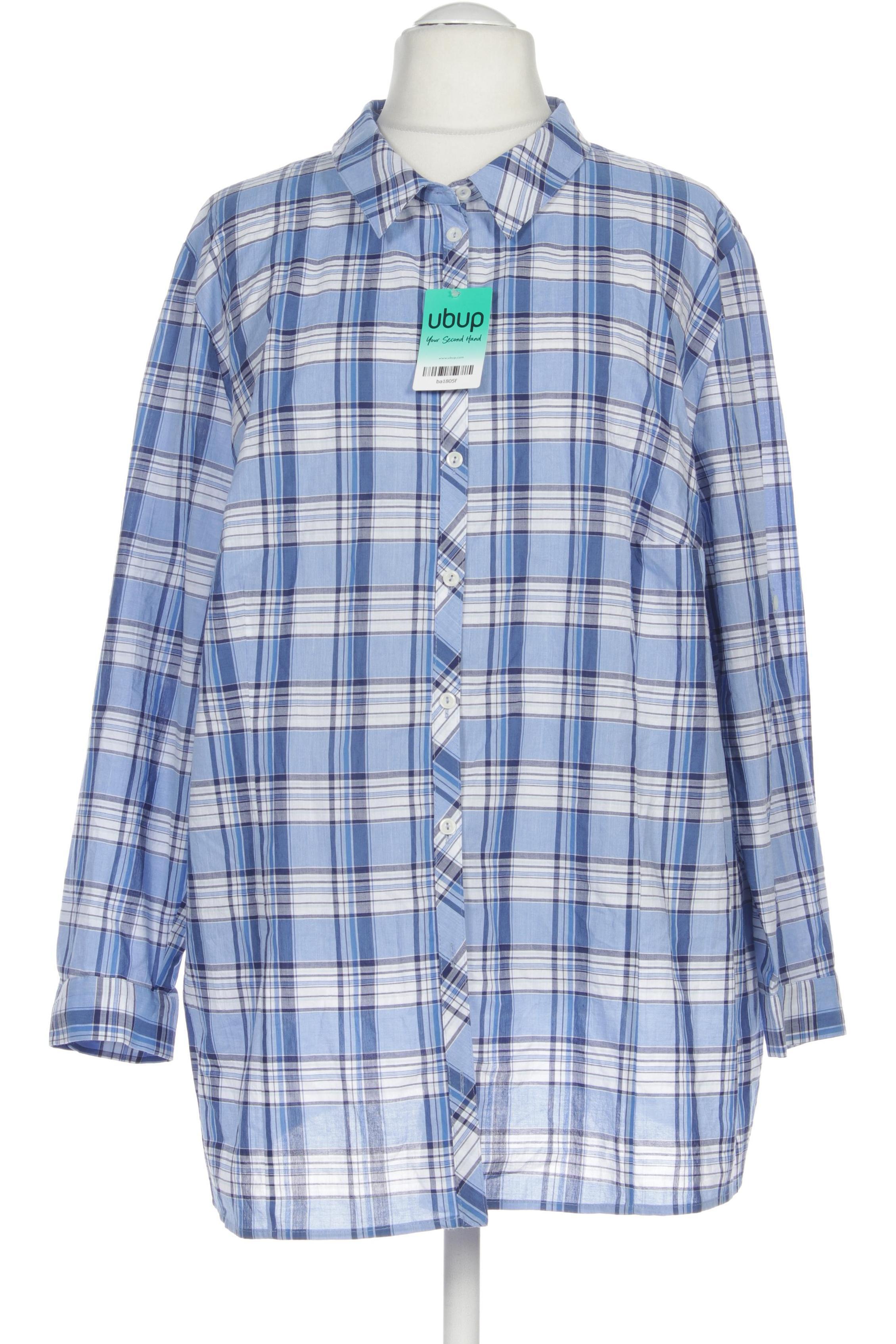 

Ulla Popken Damen Bluse, blau, Gr. 54