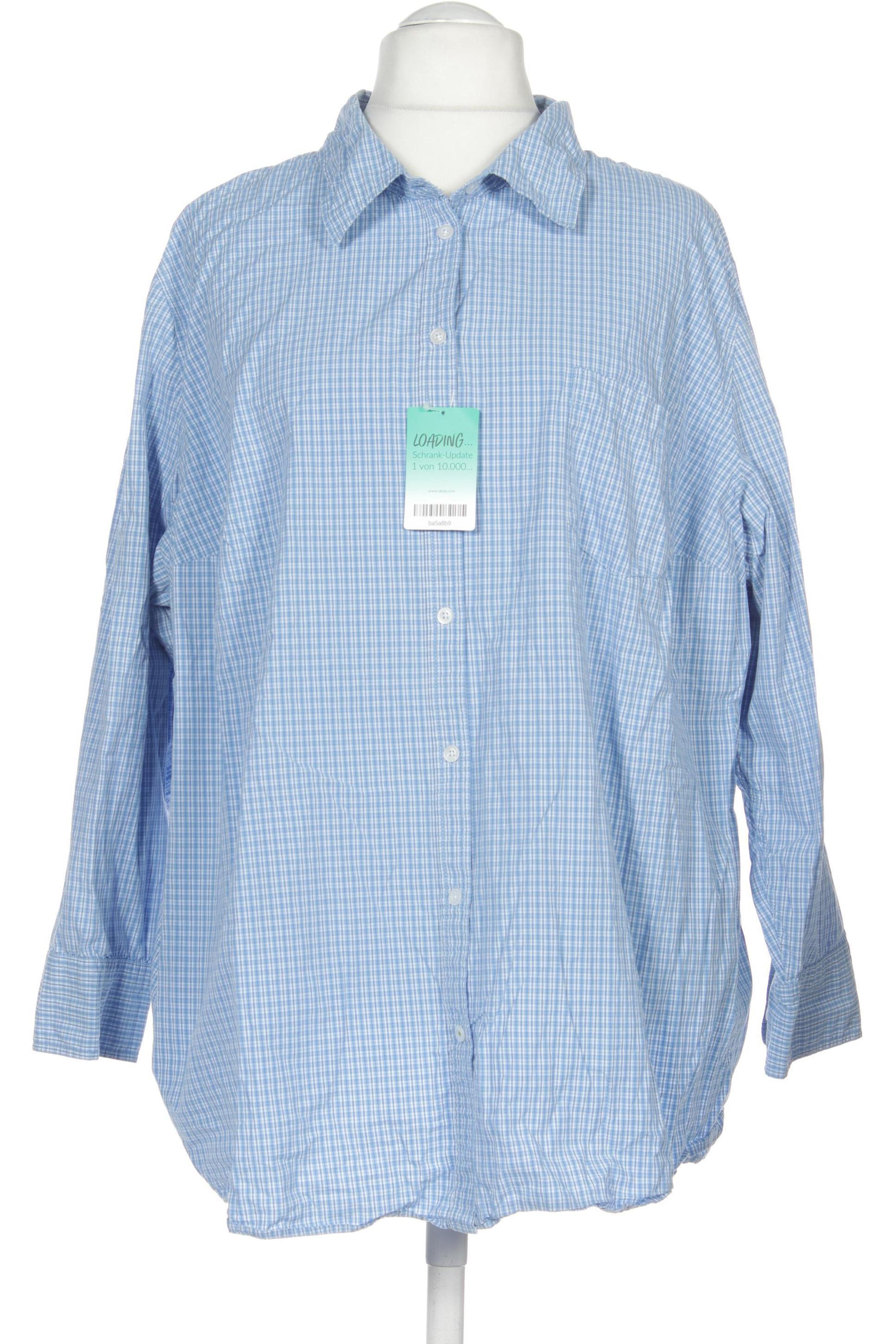 

Ulla Popken Damen Bluse, blau, Gr. 58