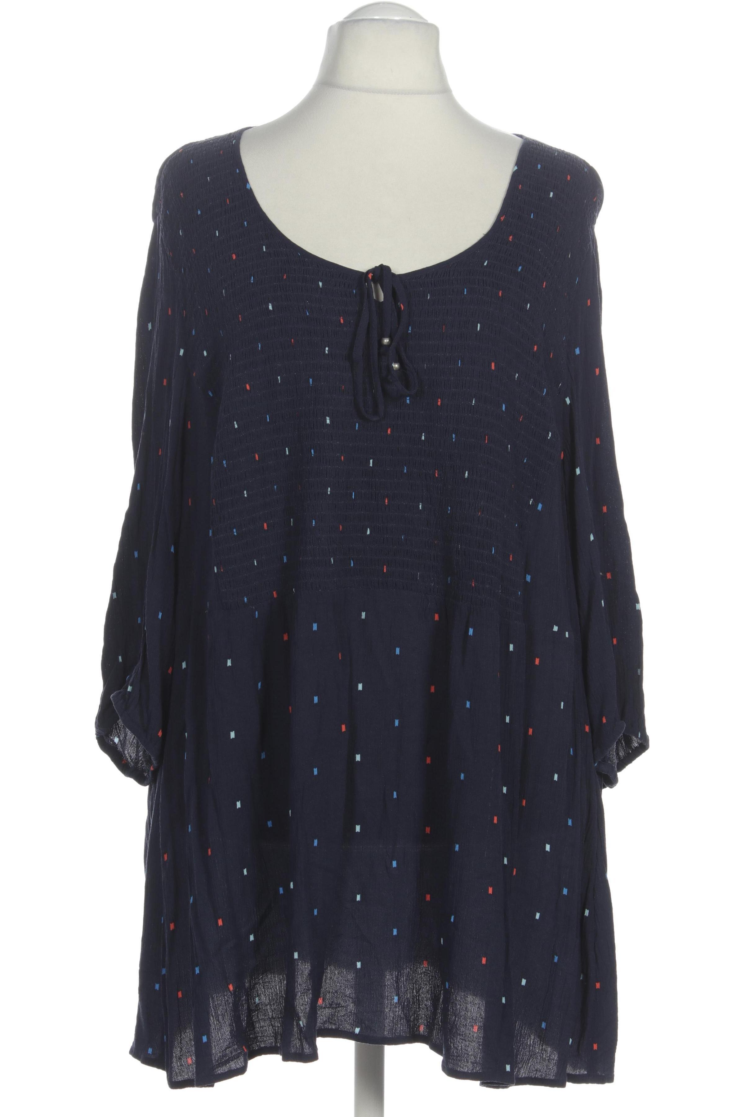 

Ulla Popken Damen Bluse, blau, Gr. 58