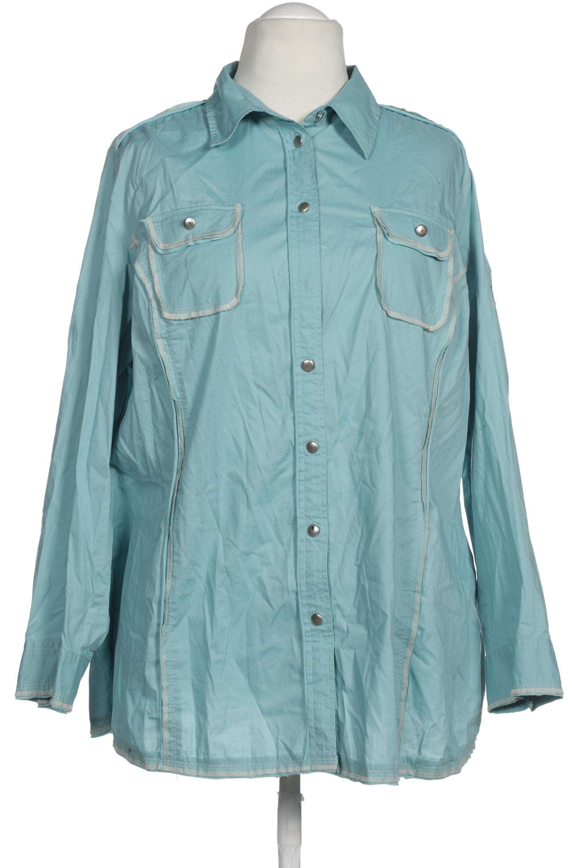

Ulla Popken Damen Bluse, türkis, Gr. 46