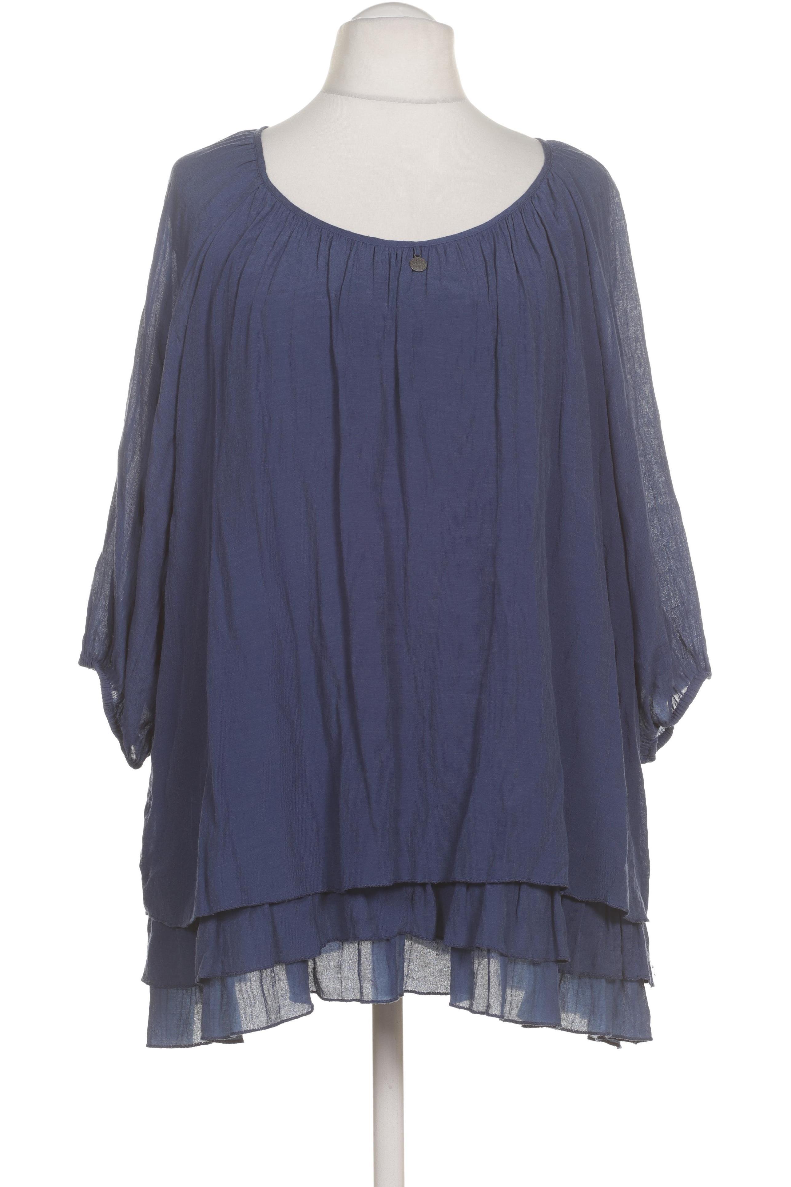 

Ulla Popken Damen Bluse, blau, Gr. 46