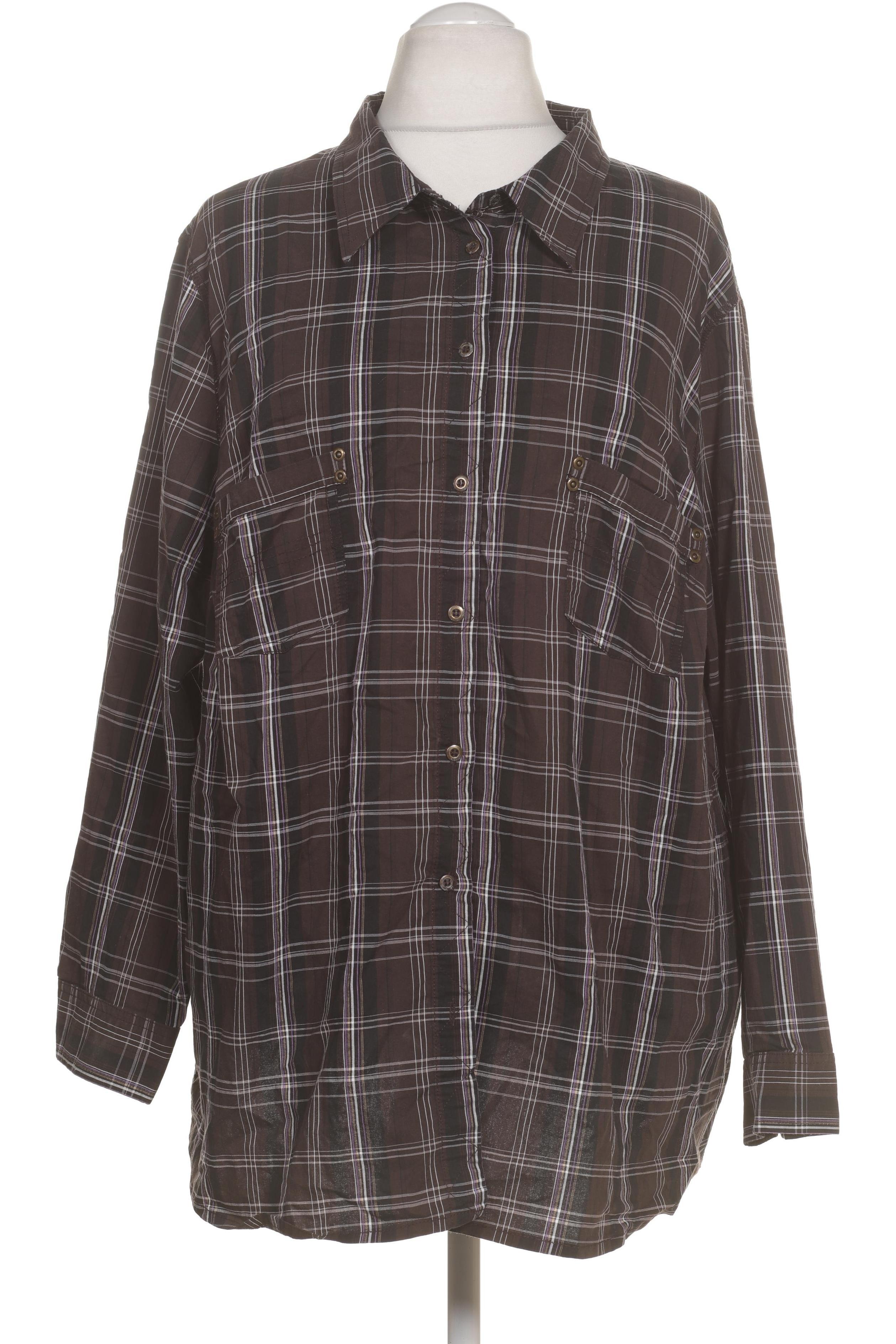 

Ulla Popken Damen Bluse, braun, Gr. 58