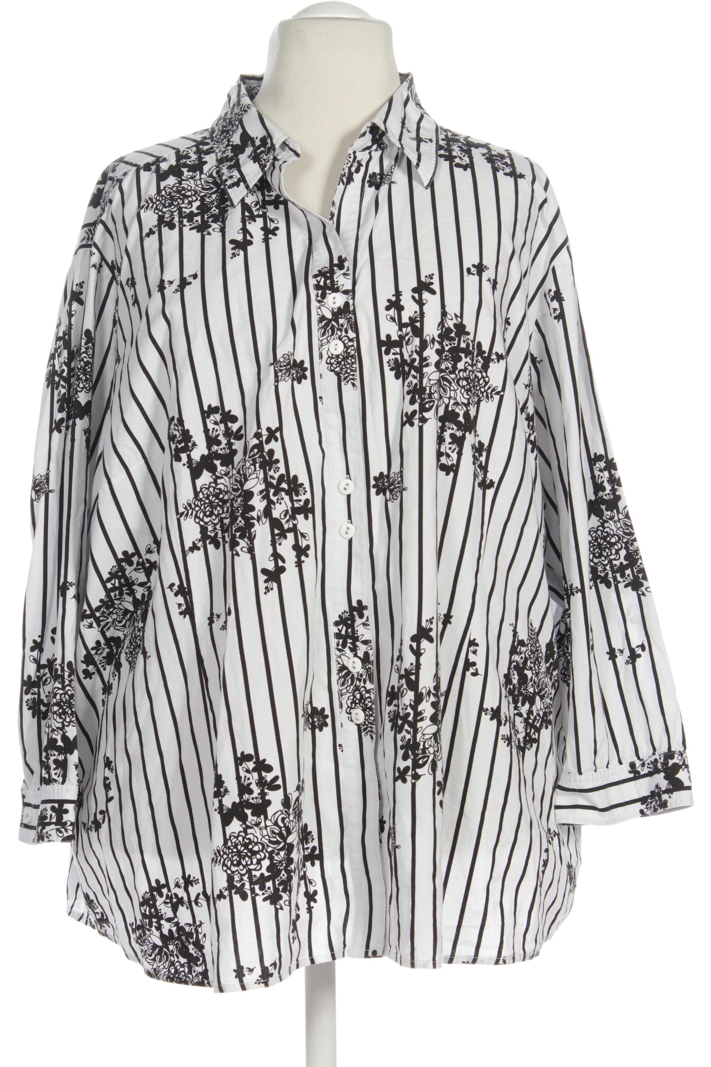 

Ulla Popken Damen Bluse, weiß, Gr. 58