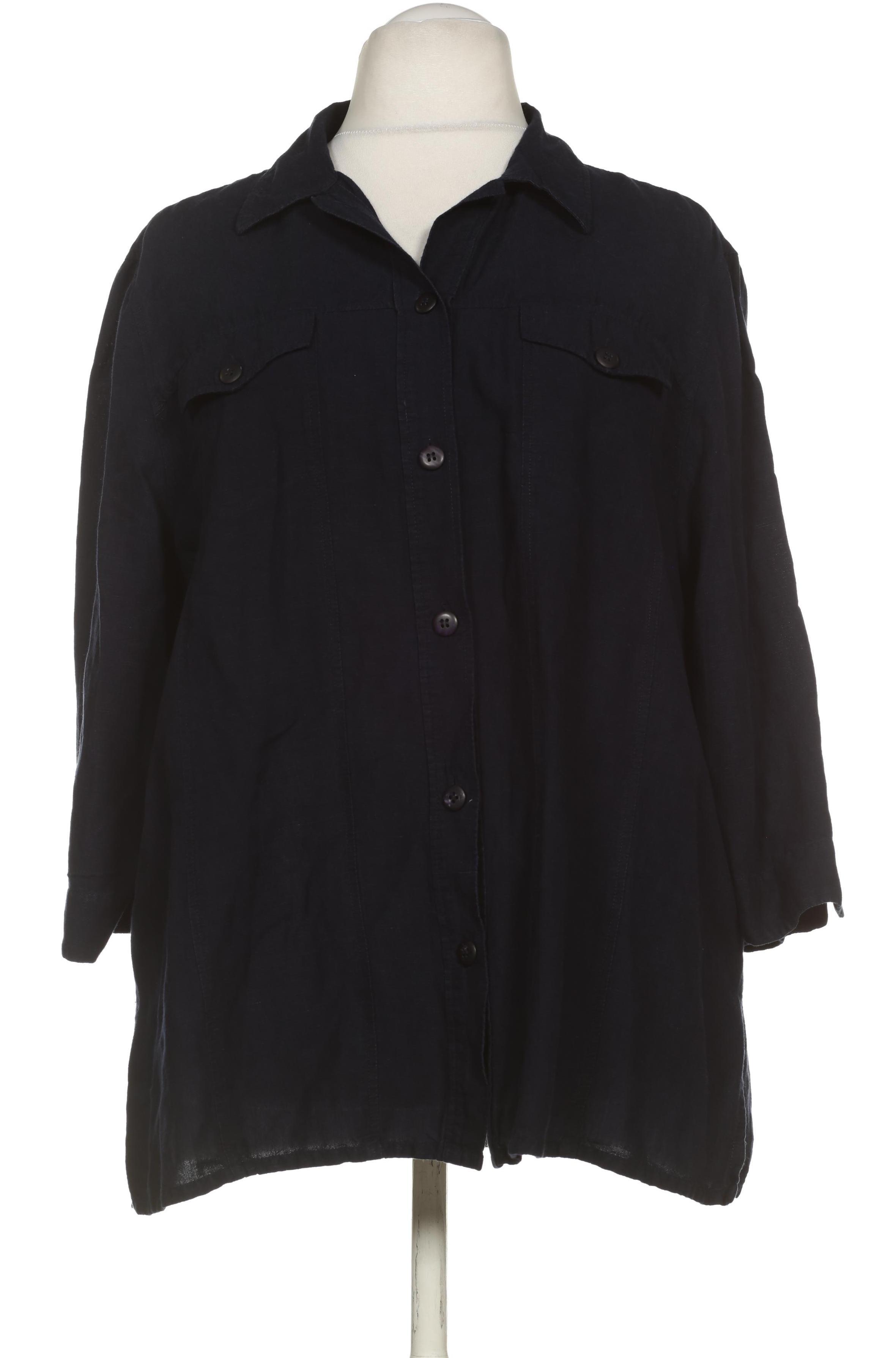 

Ulla Popken Damen Bluse, blau, Gr. 46