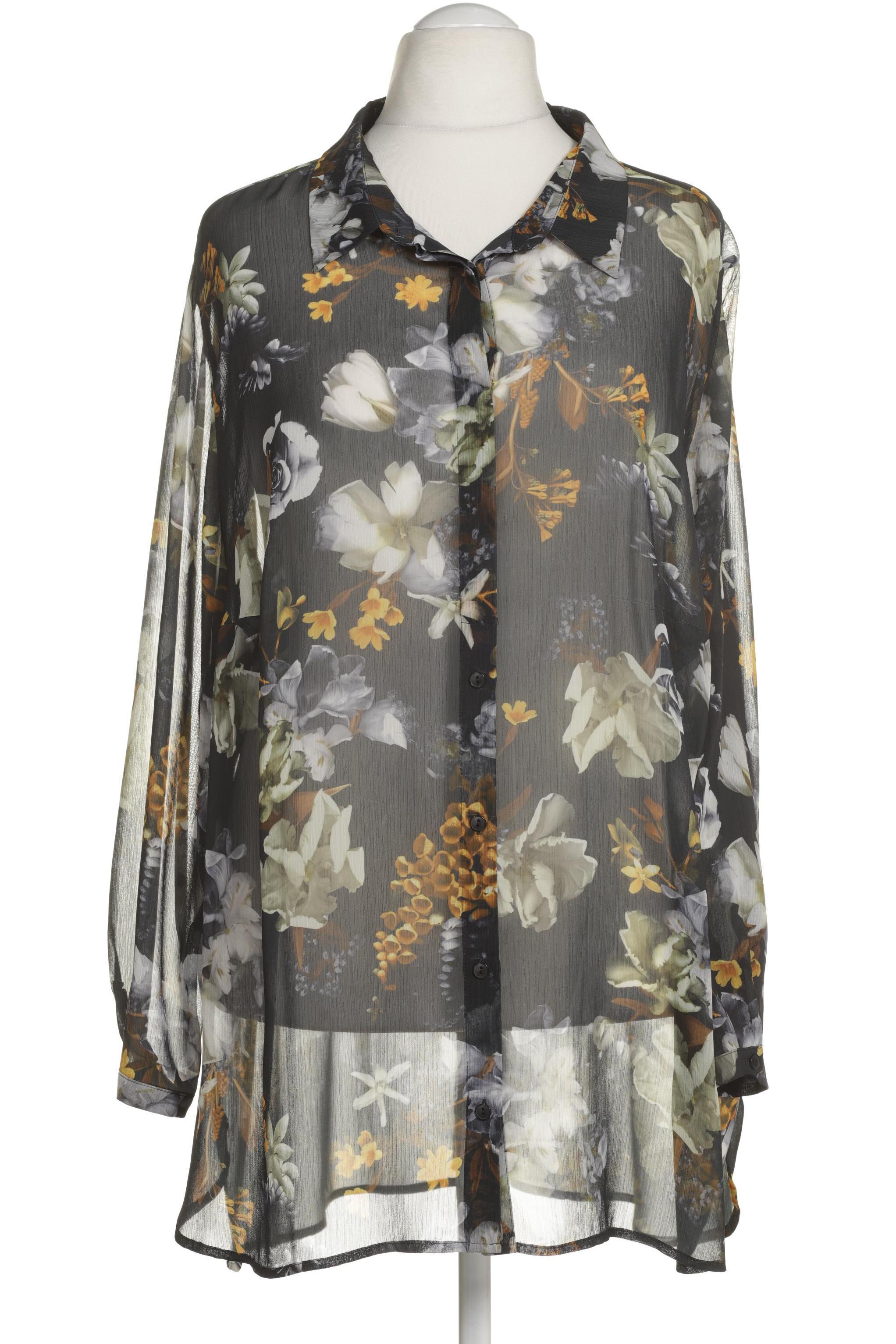 

Ulla Popken Damen Bluse, grau, Gr. 54