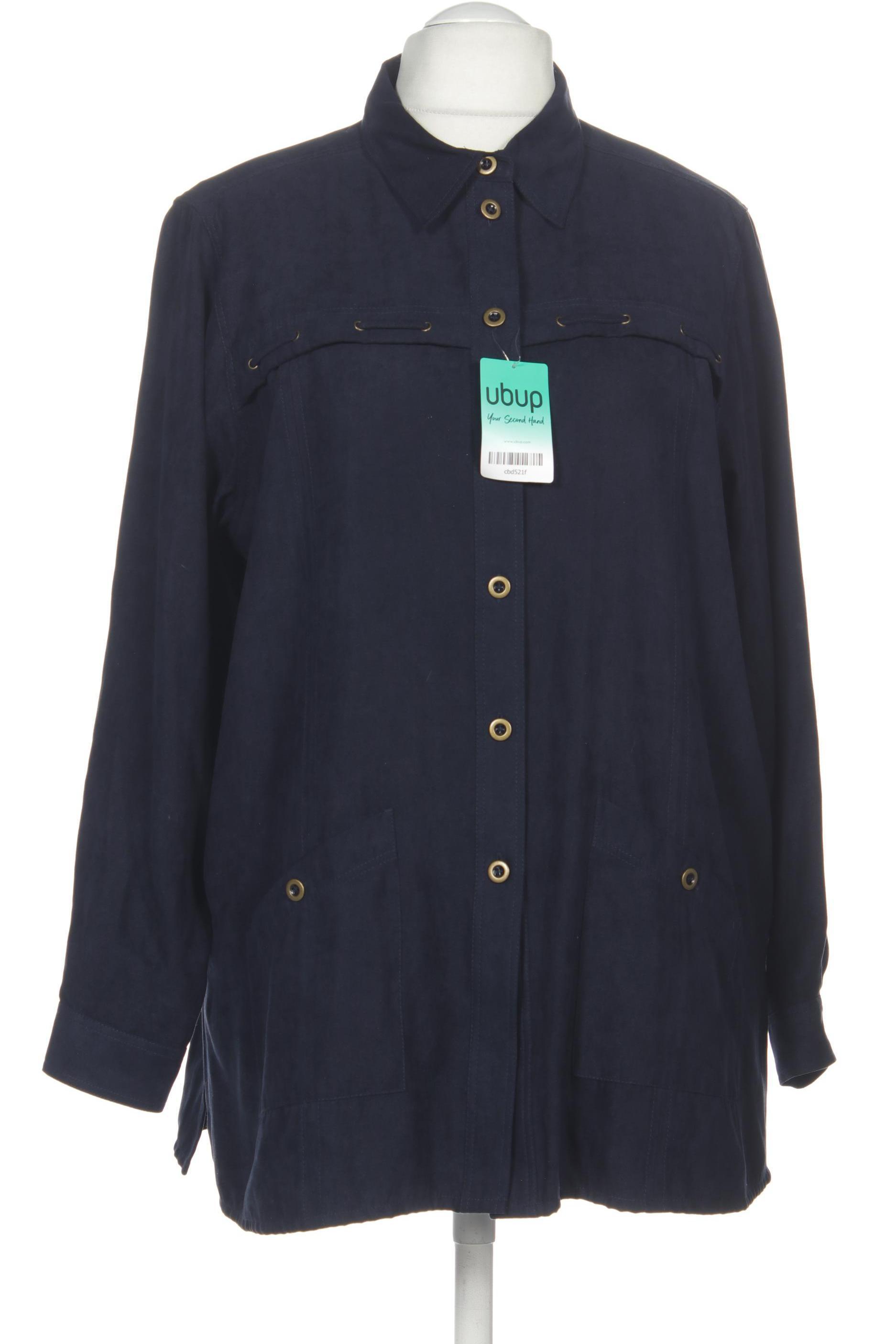 

Ulla Popken Damen Bluse, blau, Gr. 46