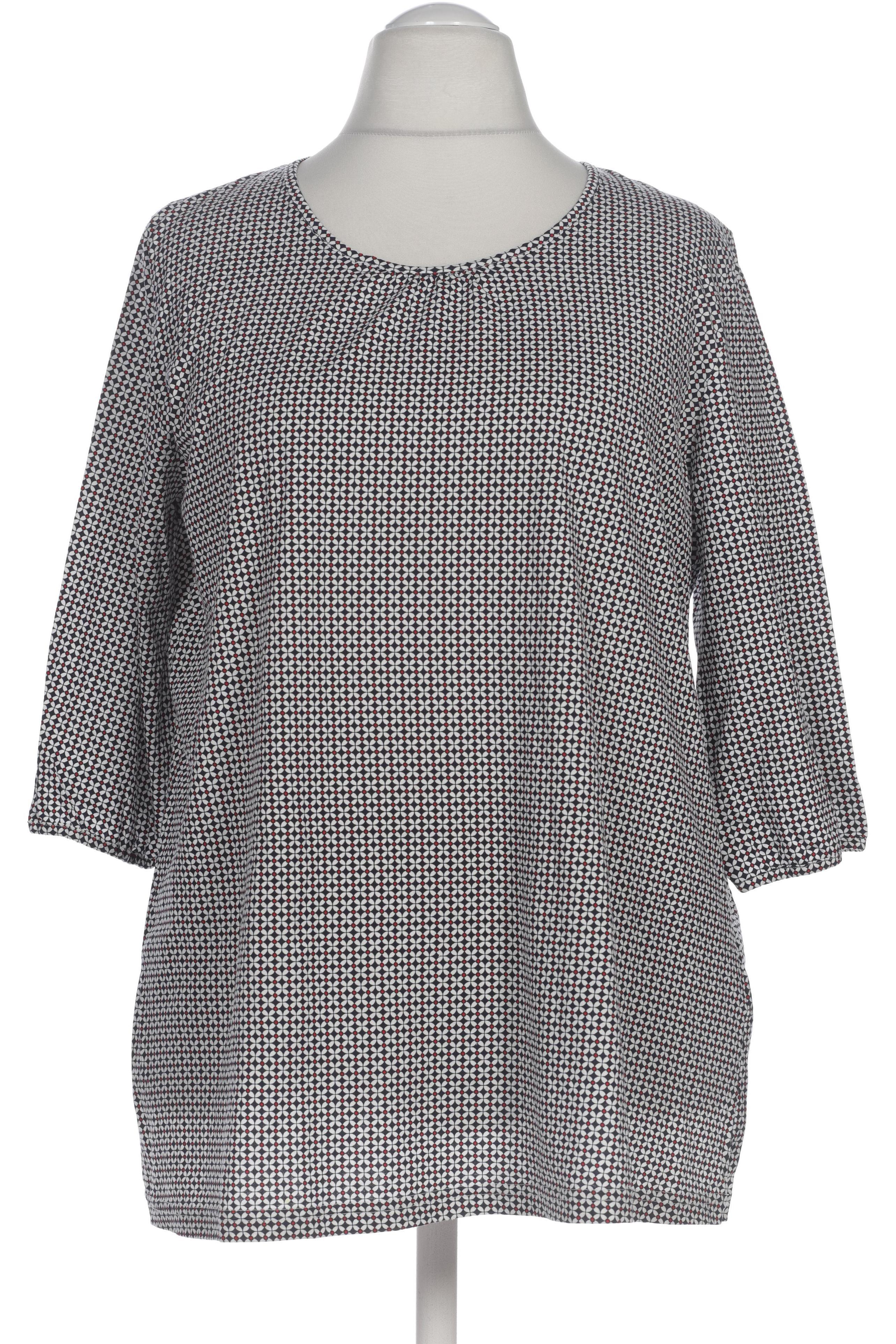 

Ulla Popken Damen Bluse, blau, Gr. 46