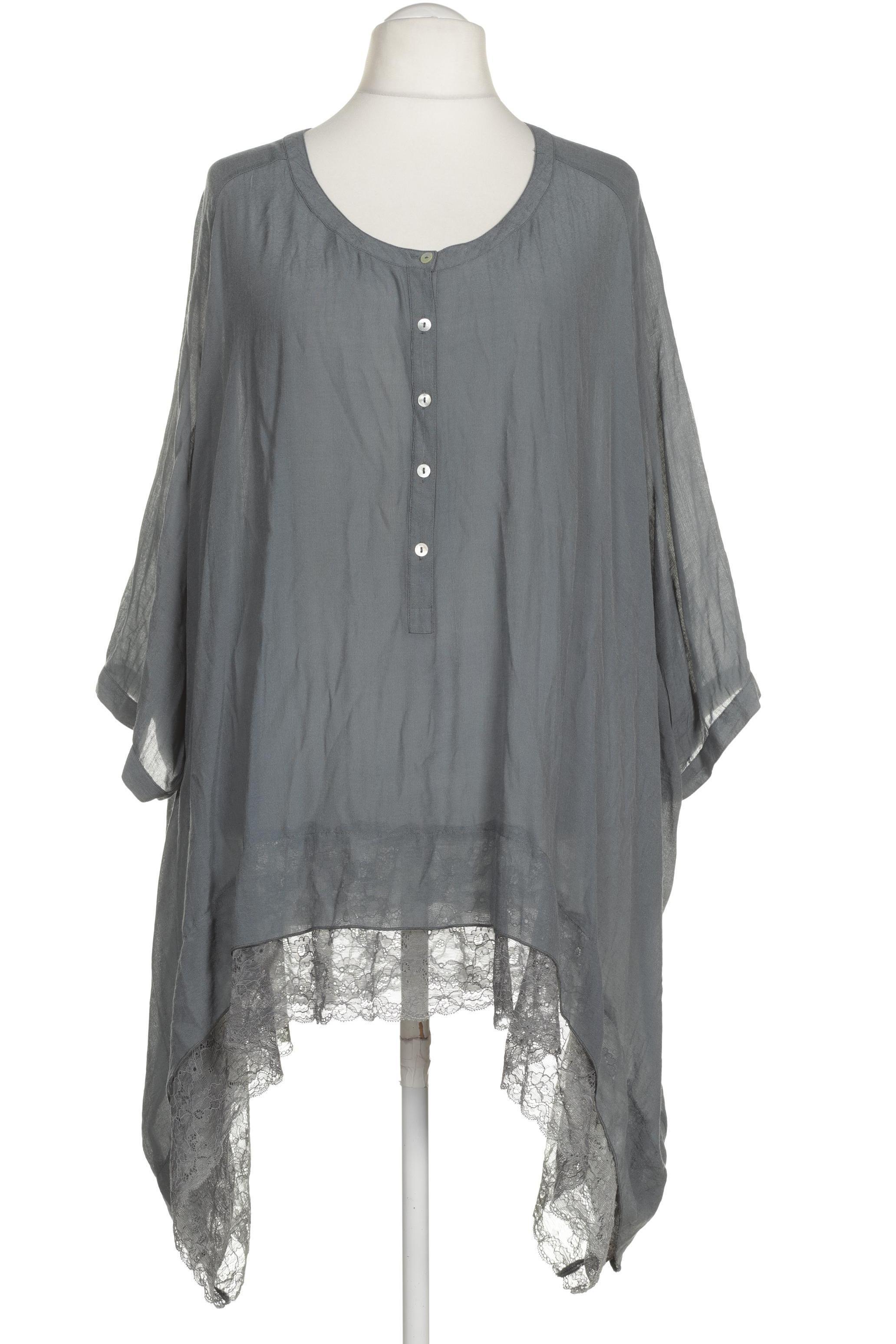 

Ulla Popken Damen Bluse, grau, Gr. 62