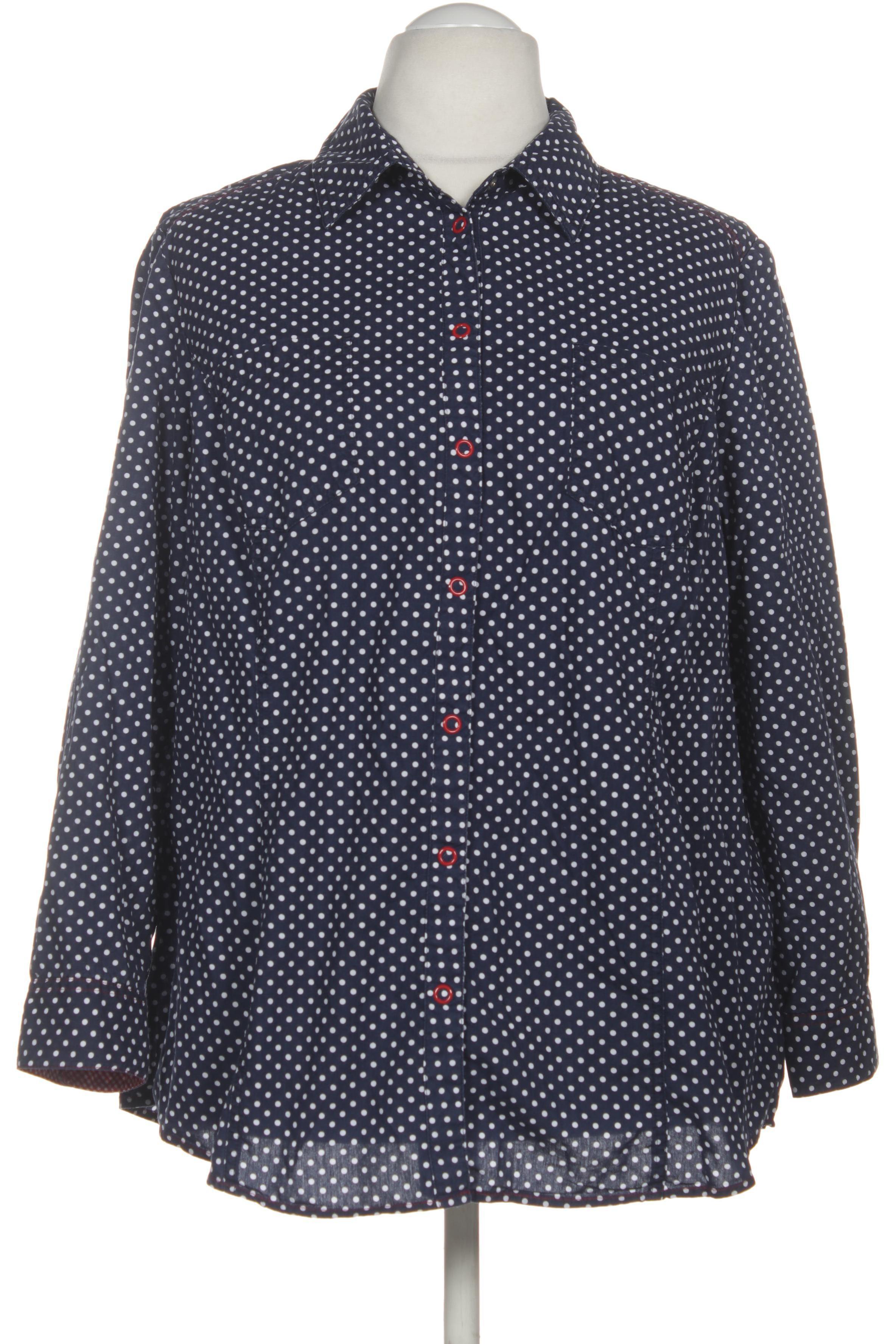 

Ulla Popken Damen Bluse, blau, Gr. 46