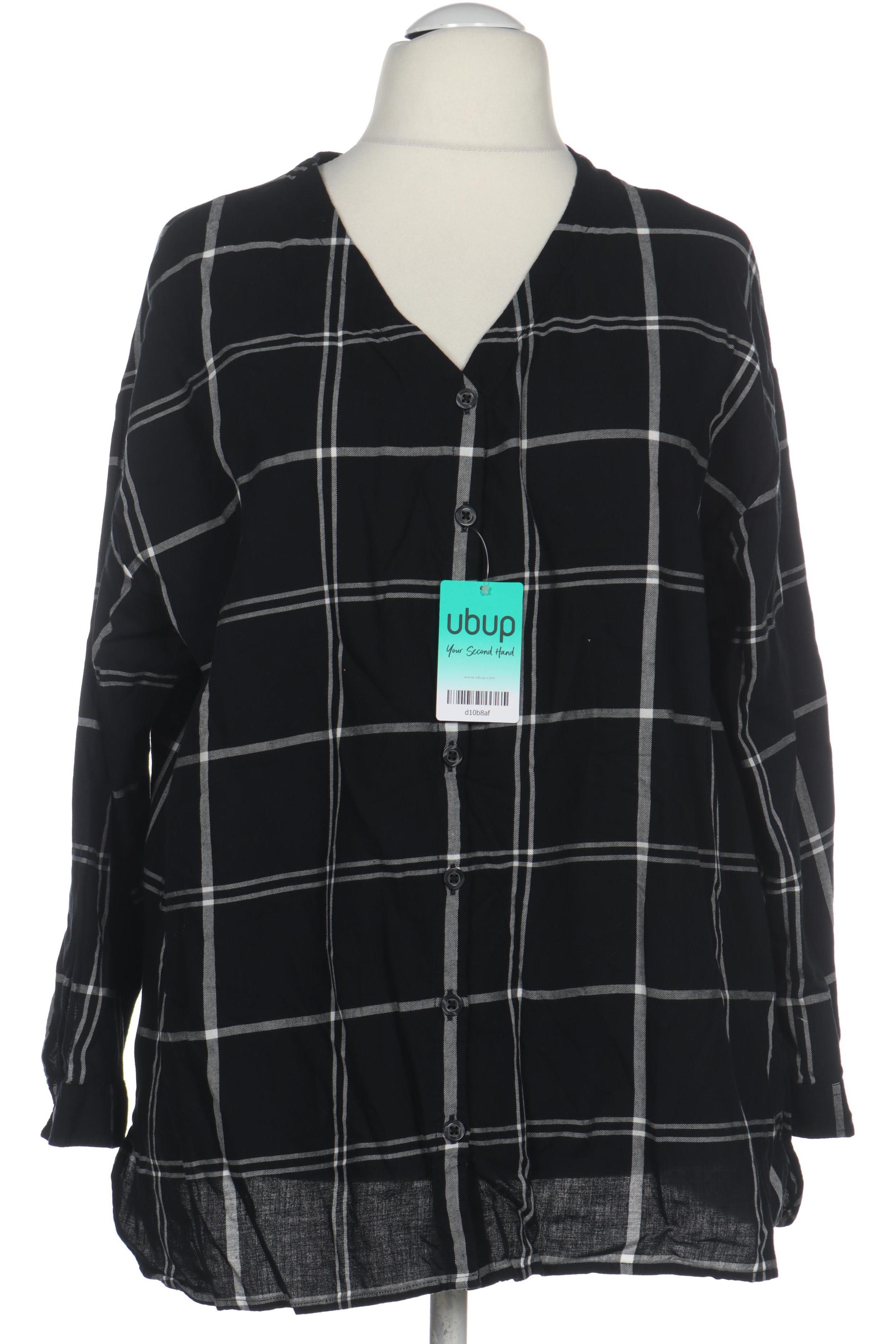 

Ulla Popken Damen Bluse, schwarz, Gr. 46