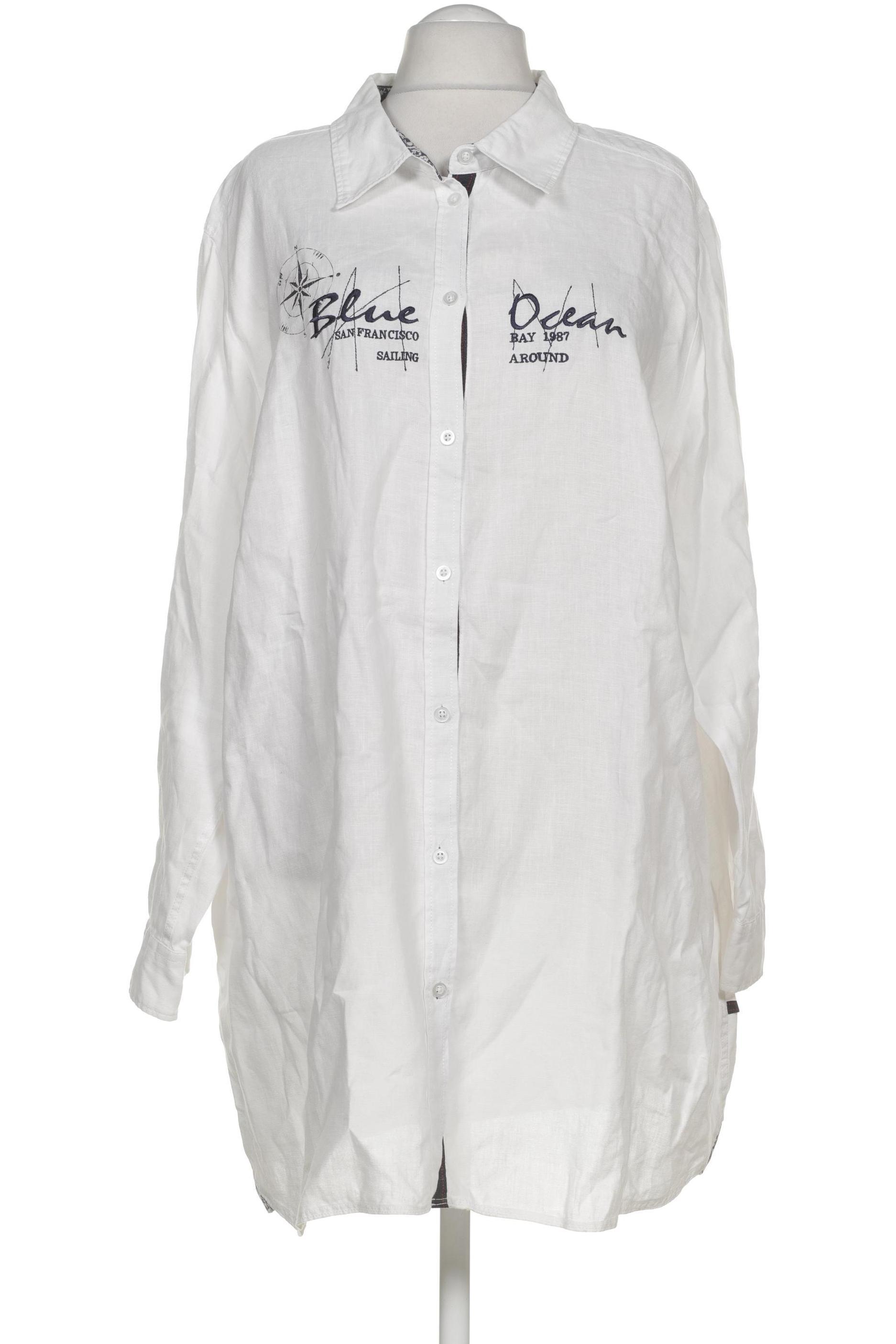 

Ulla Popken Damen Bluse, weiß, Gr. 54