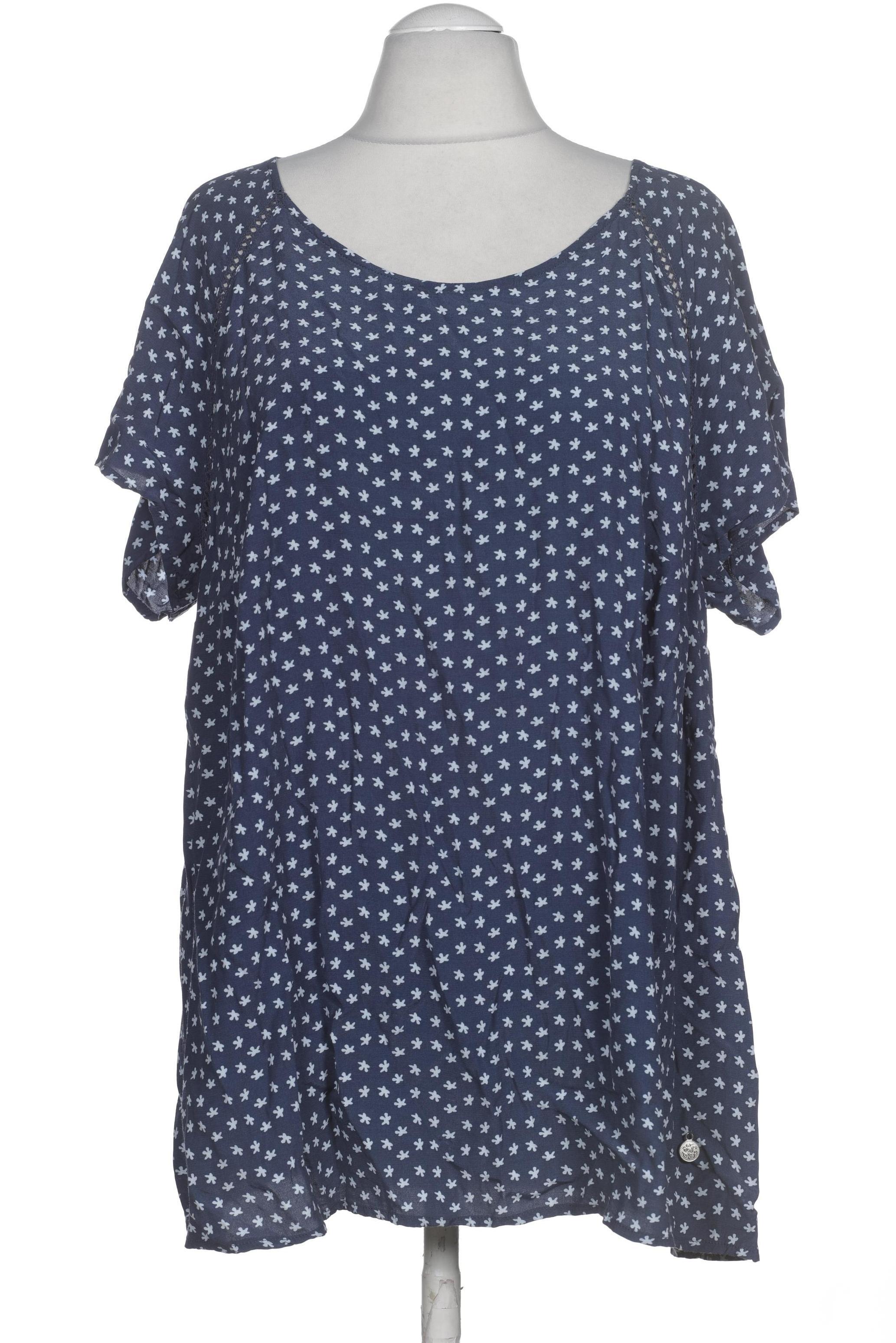 

Ulla Popken Damen Bluse, blau, Gr. 50