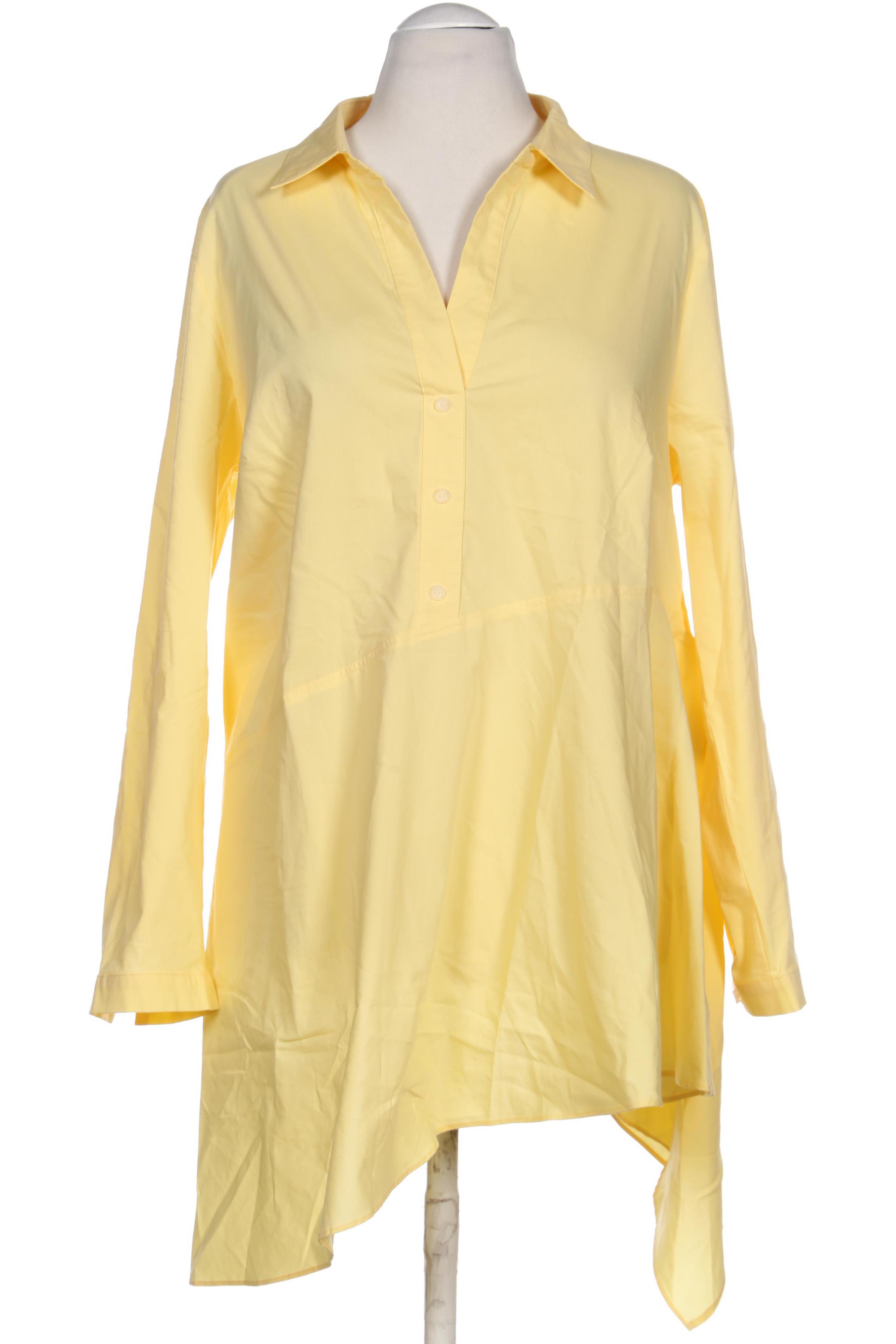 

Ulla Popken Damen Bluse, gelb, Gr. 46