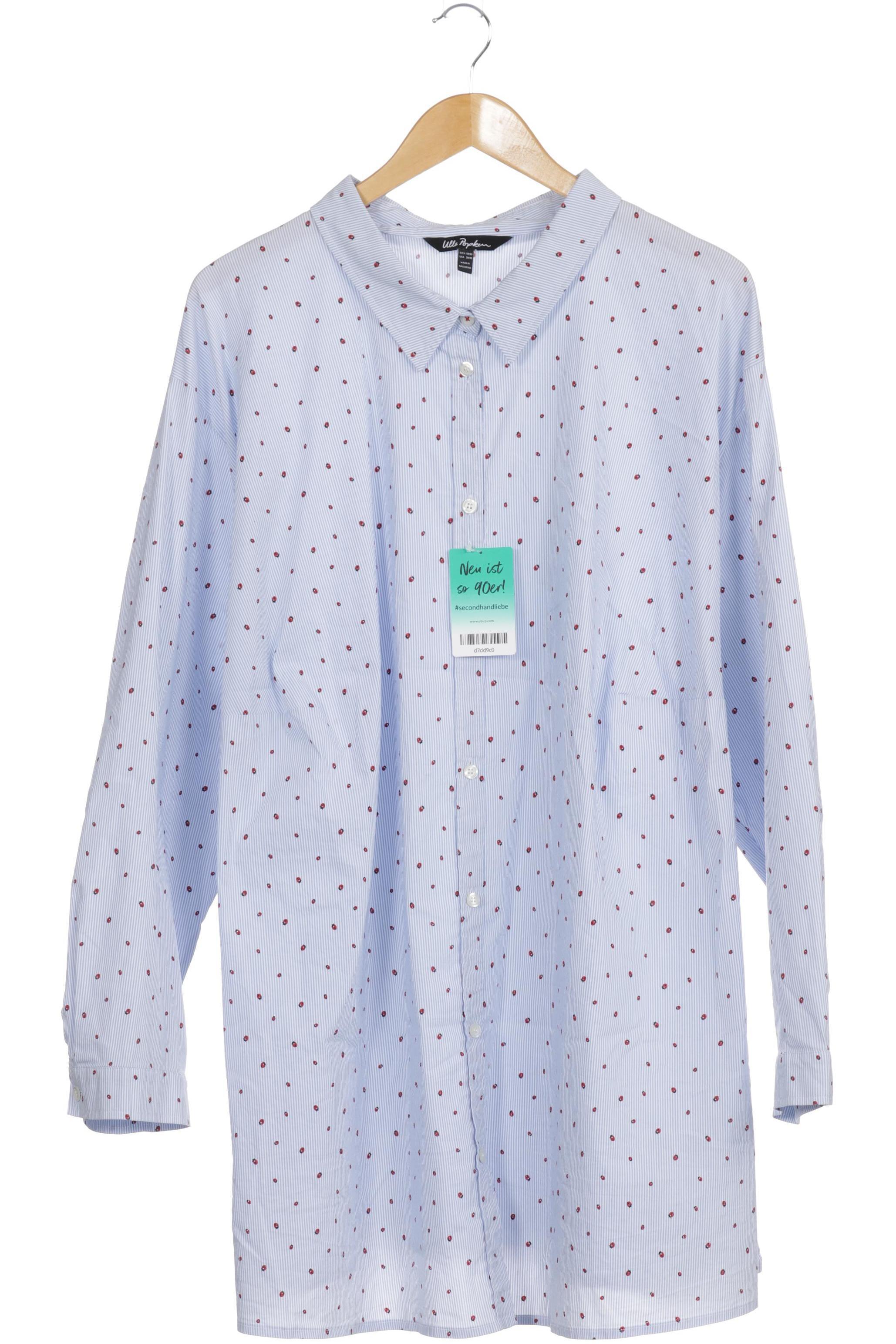 

Ulla Popken Damen Bluse, blau, Gr. 58