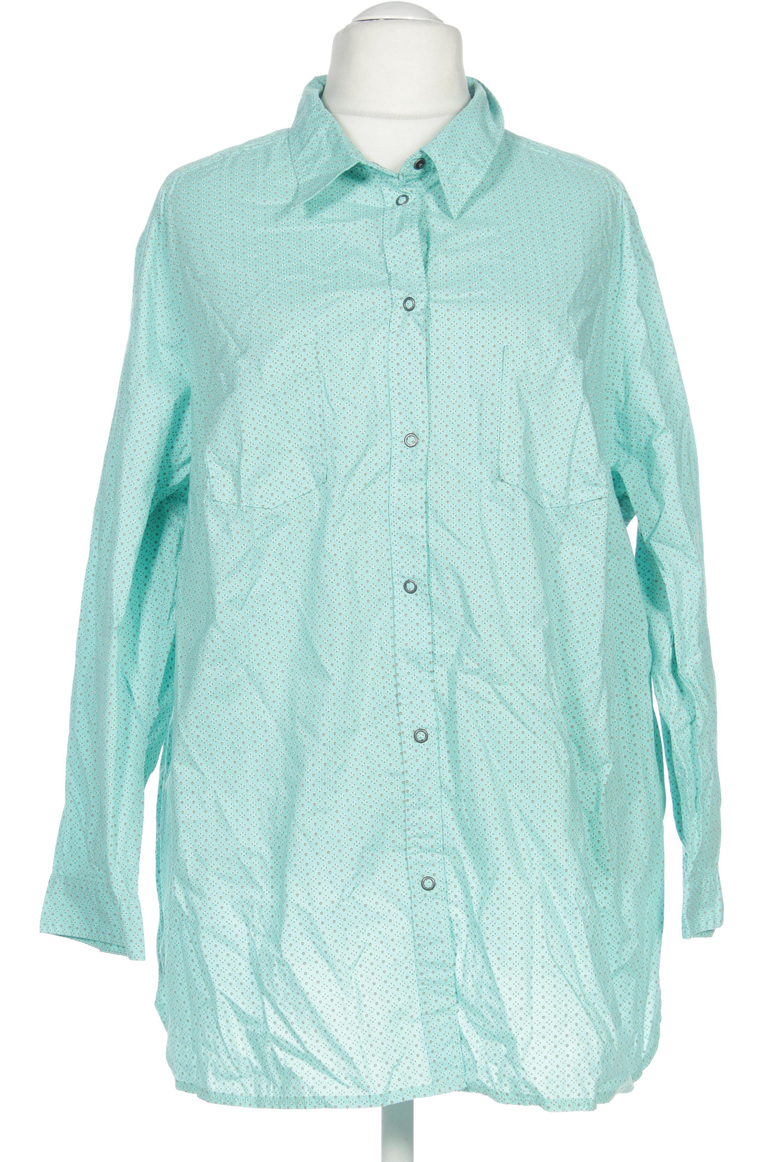 

Ulla Popken Damen Bluse, türkis, Gr. 54