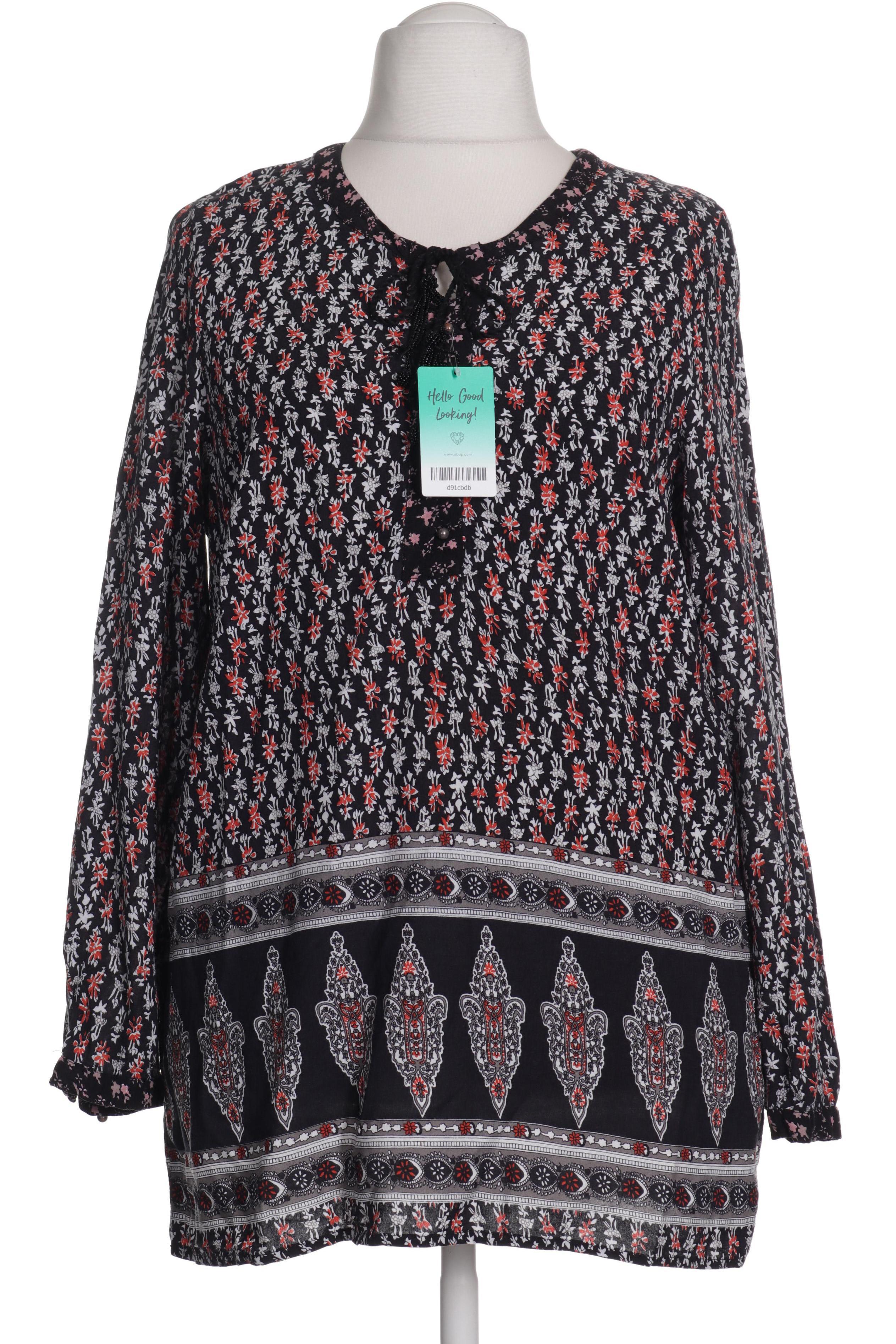 

Ulla Popken Damen Bluse, schwarz, Gr. 42