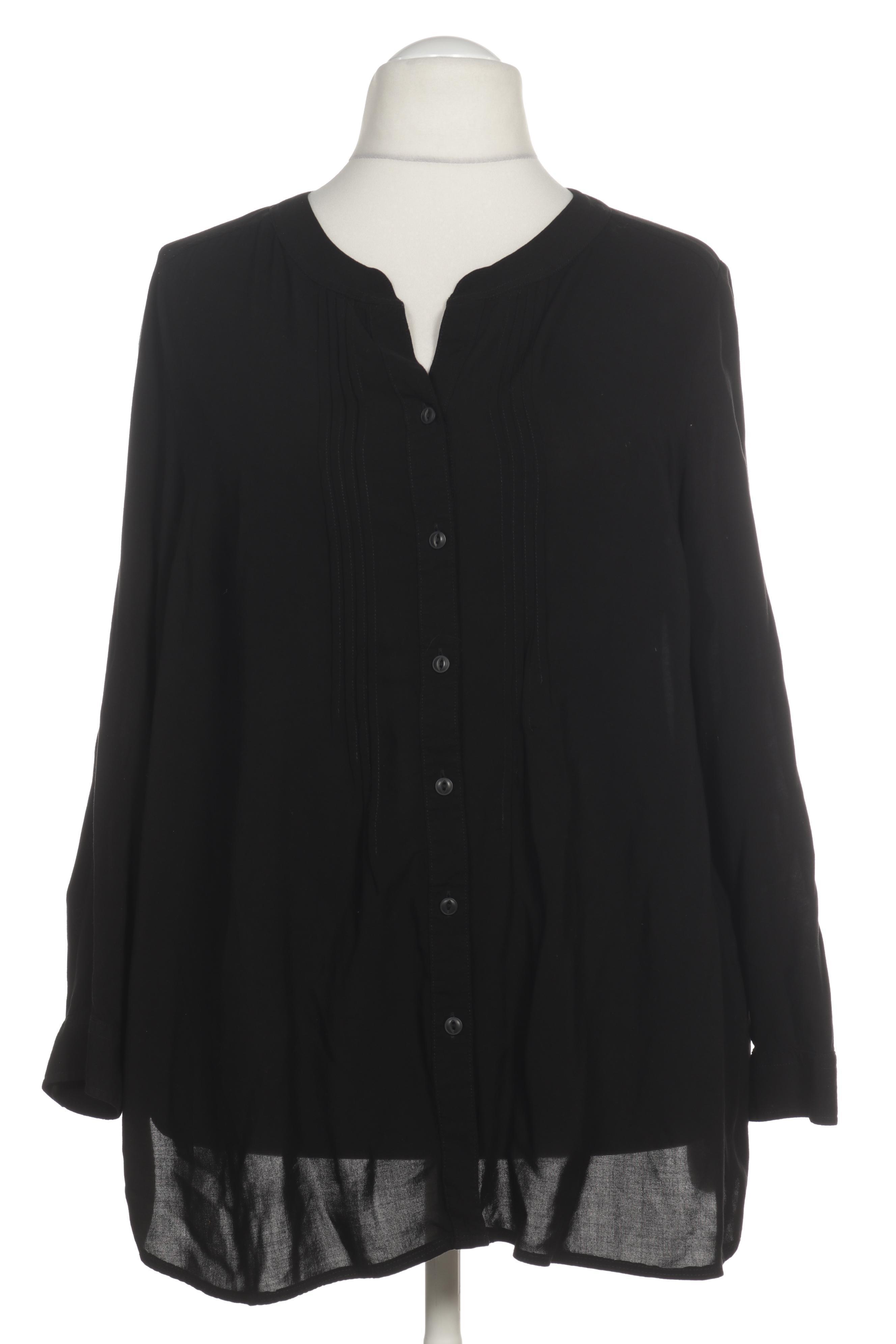 

Ulla Popken Damen Bluse, schwarz, Gr. 46