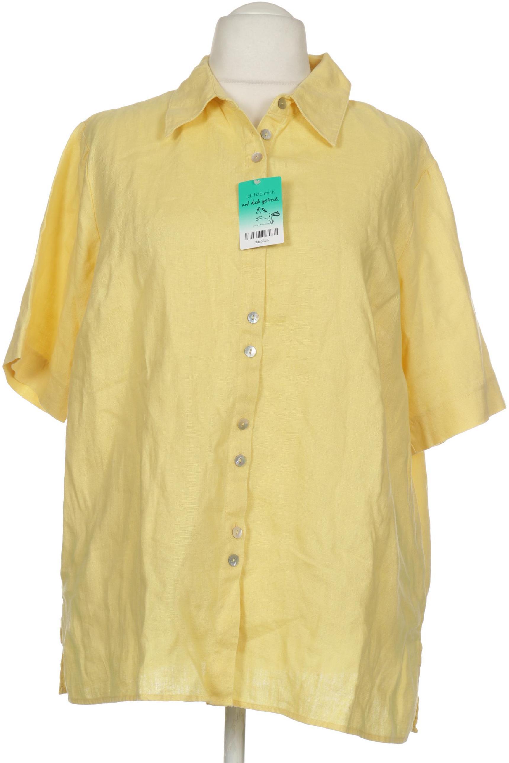 

Ulla Popken Damen Bluse, gelb, Gr. 46