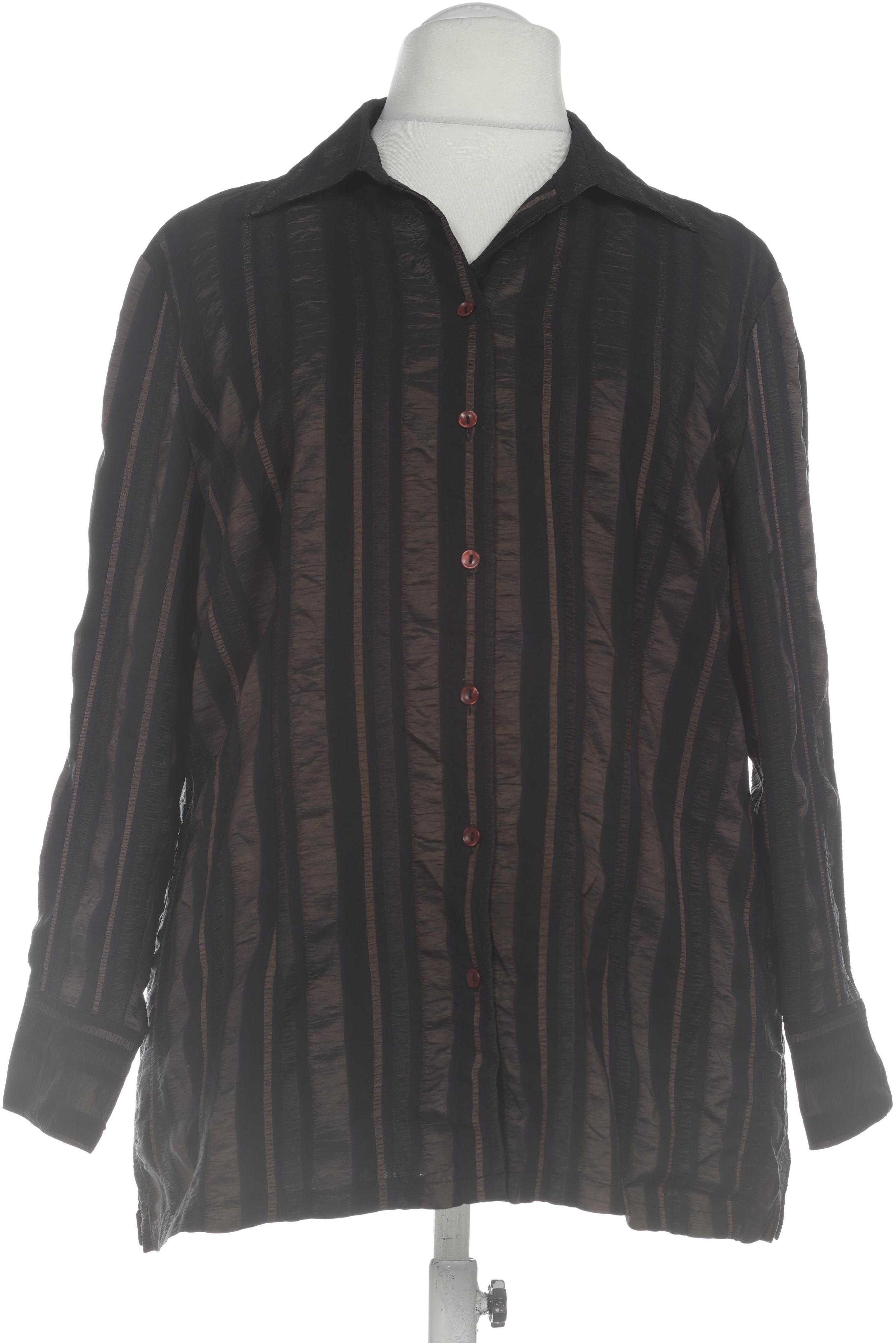 

Ulla Popken Damen Bluse, braun, Gr. 48